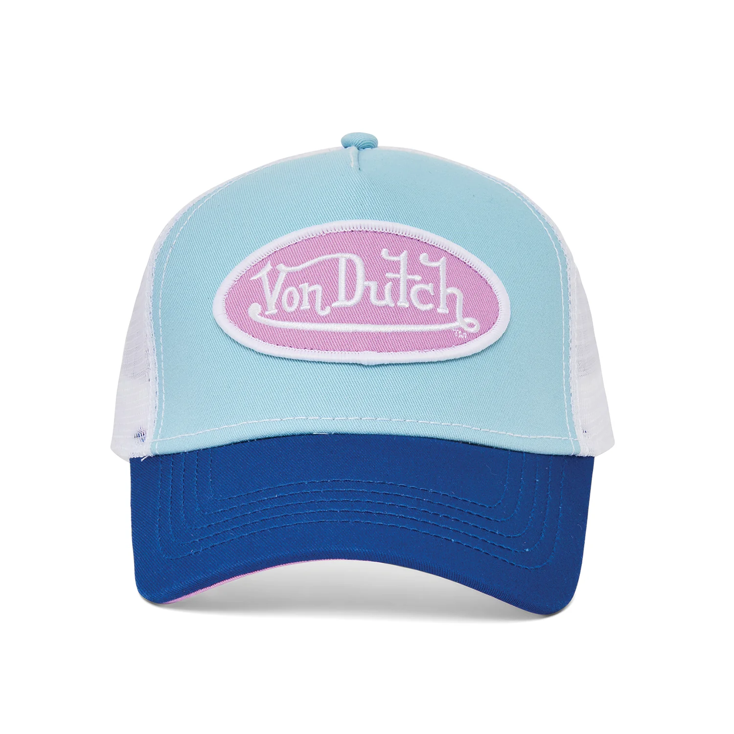 1003-glacier-blue-trucker-hat-1.webp Glacier Blue Trucker Hat