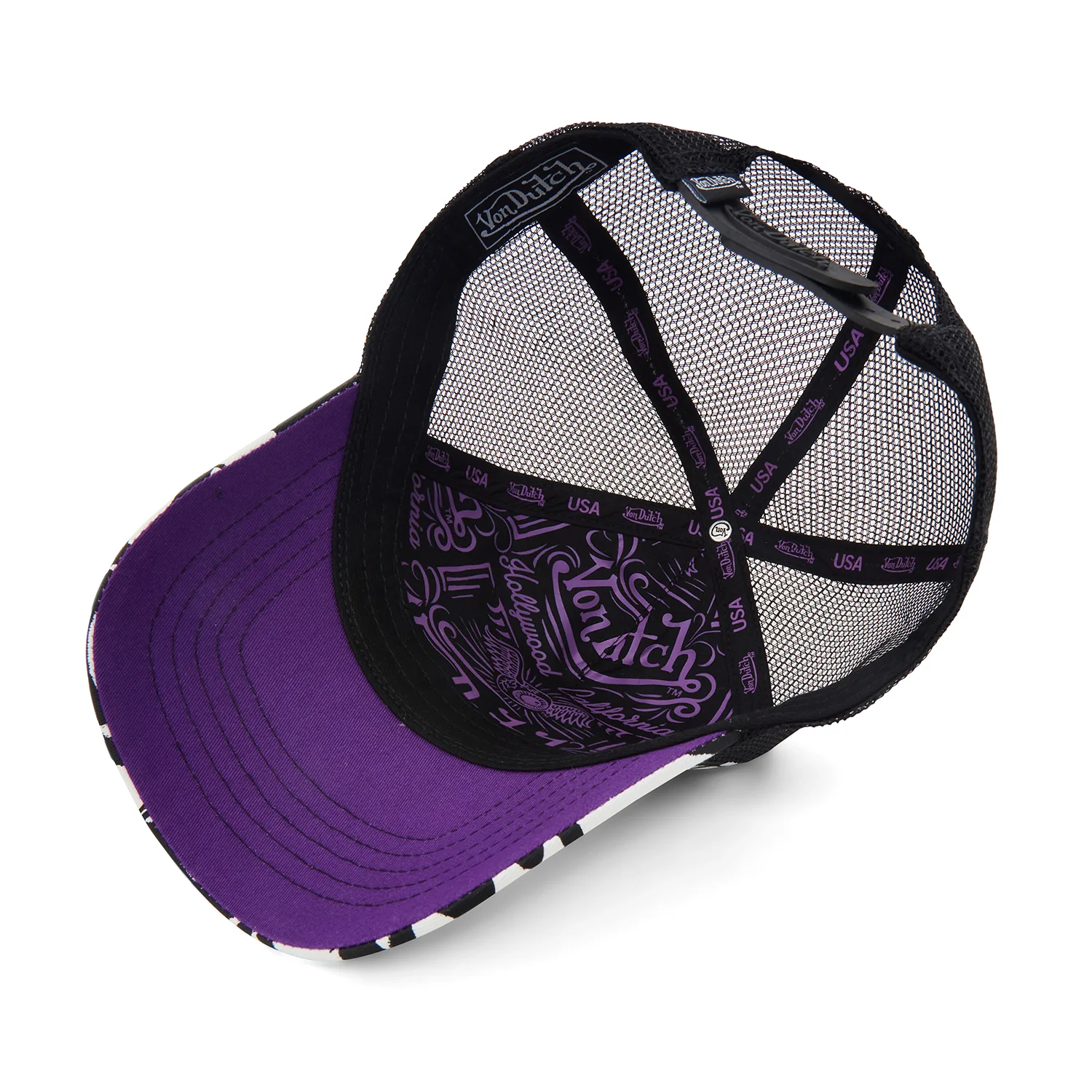 1010-white-multi-trucker-hat-5.webp White Multi Trucker Hat