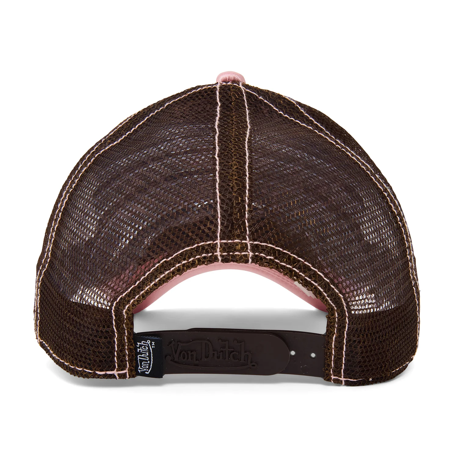 1013-pink-satin-trucker-hat-4.webp Pink Satin Trucker Hat