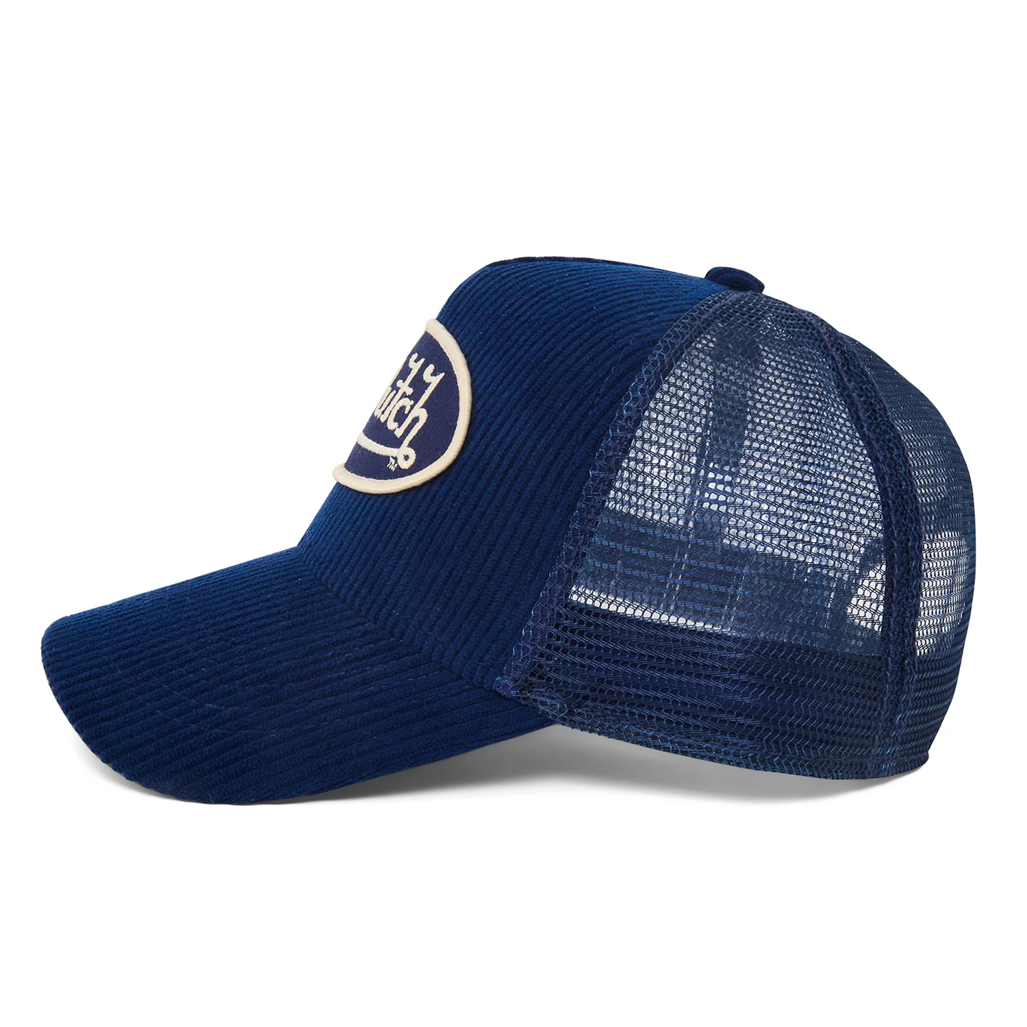 1021-navy-cordutch-trucker-hat-2.webp Navy Cordutch Trucker Hat