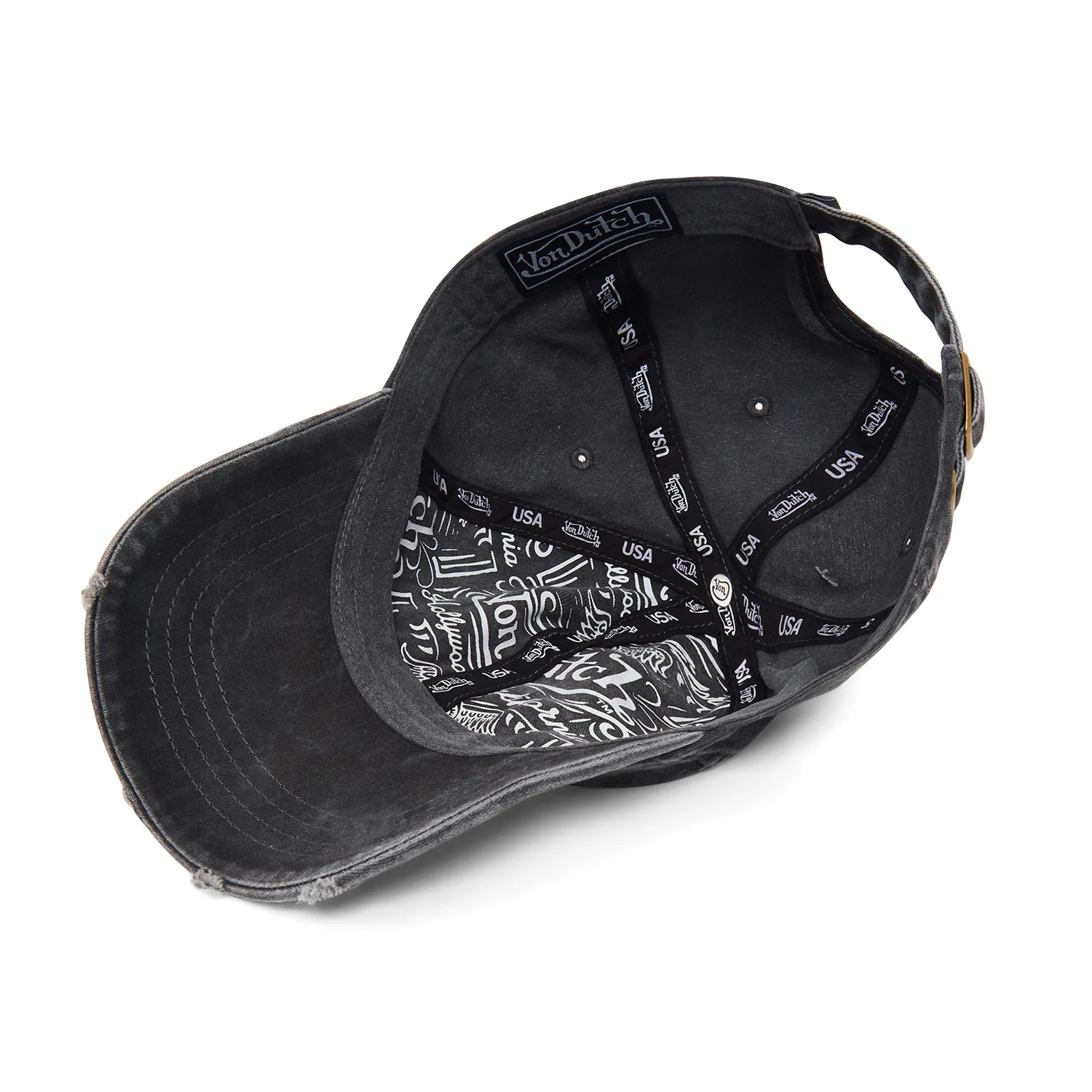 Black Cycled Dad Hat