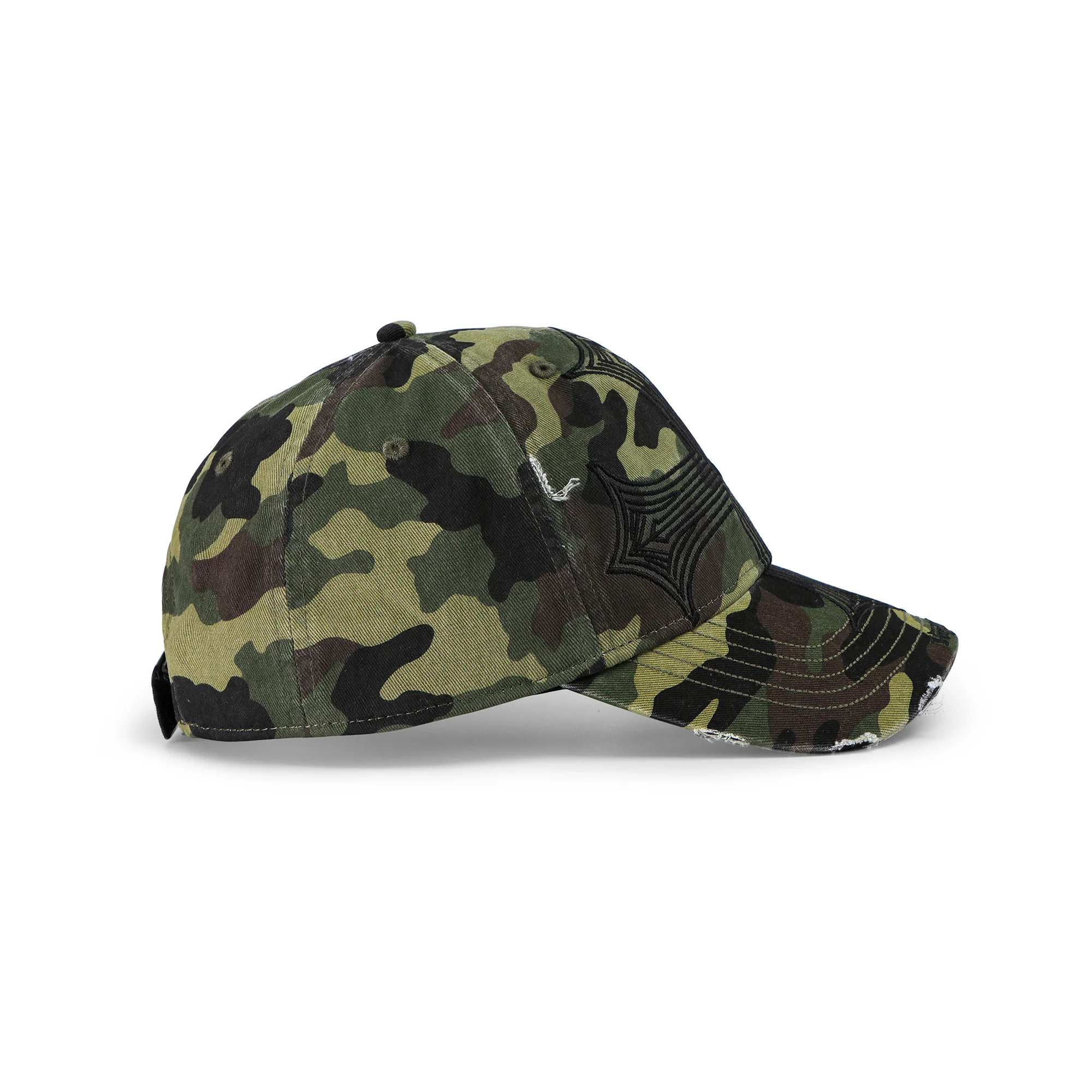 1035-denim-lowrider-strapback-hat-camo-3.webp Denim Lowrider Strapback Hat - Camo