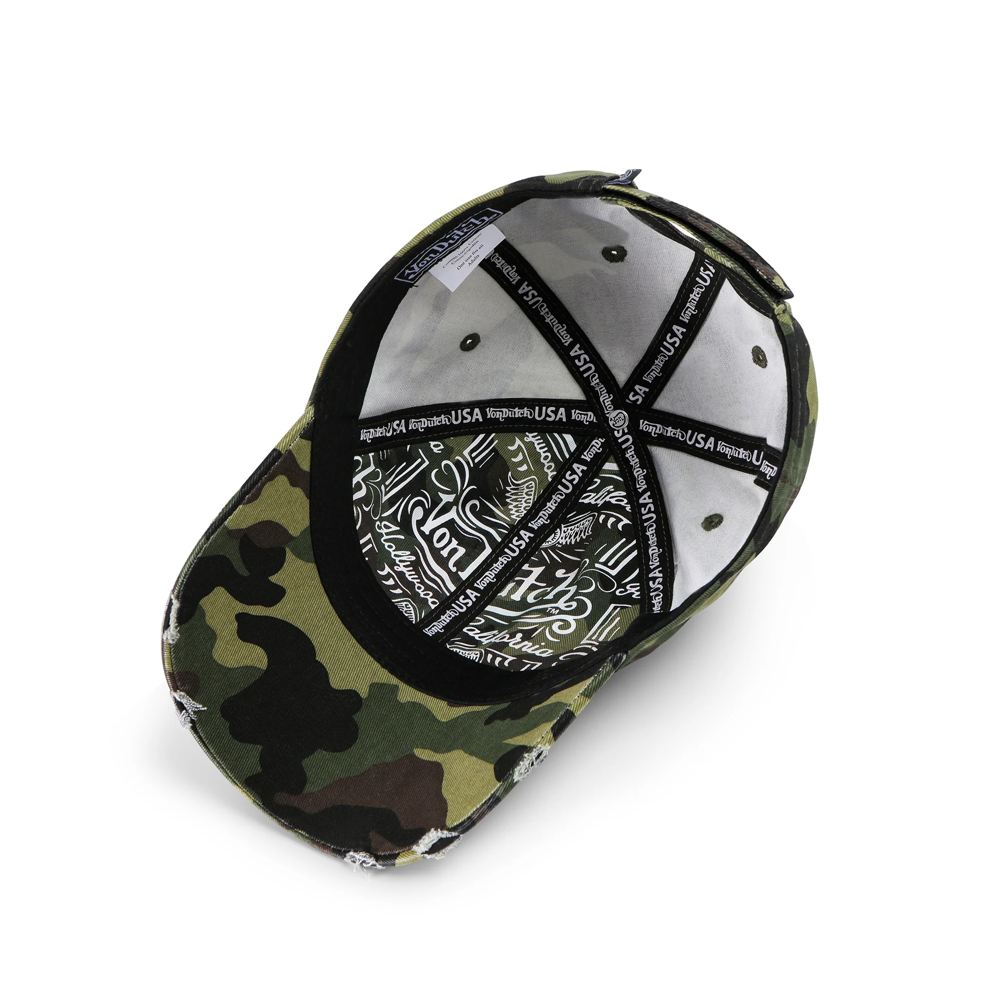 1035-denim-lowrider-strapback-hat-camo-5.webp Denim Lowrider Strapback Hat - Camo