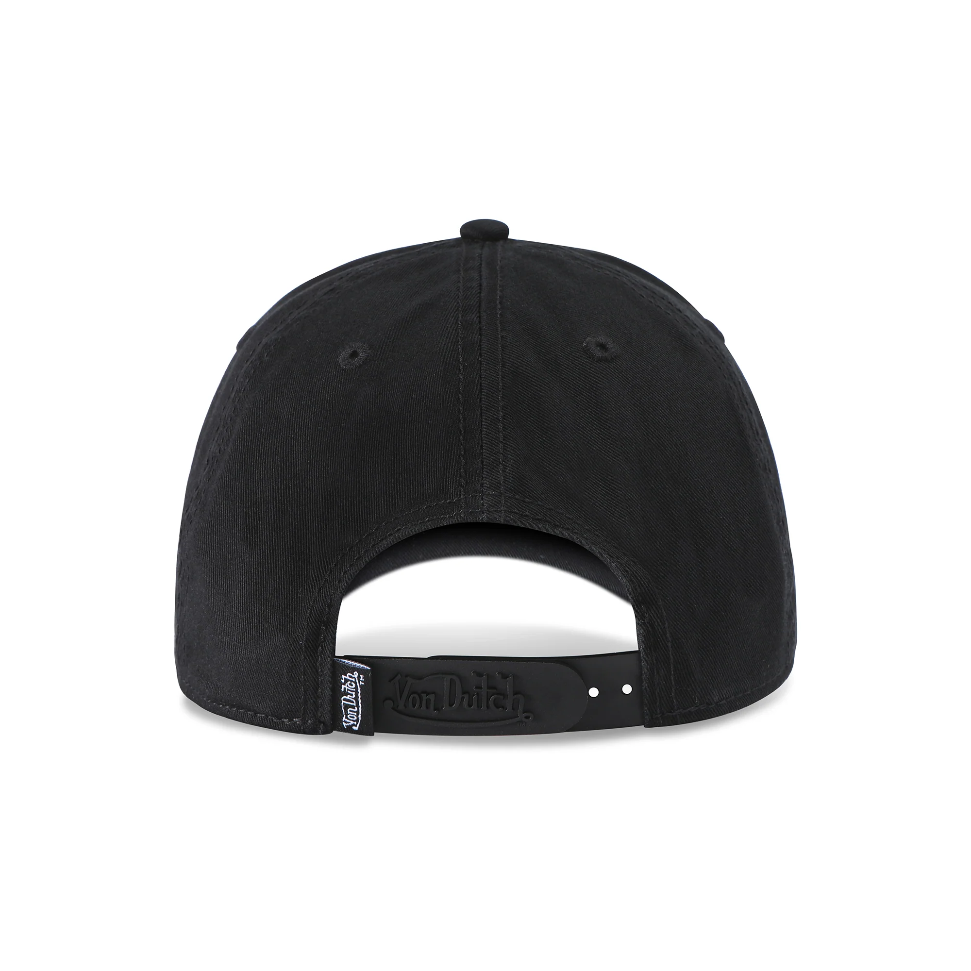 1037-motocross-strapback-hat-black-white-4.webp MotoCross Strapback Hat - Black & White