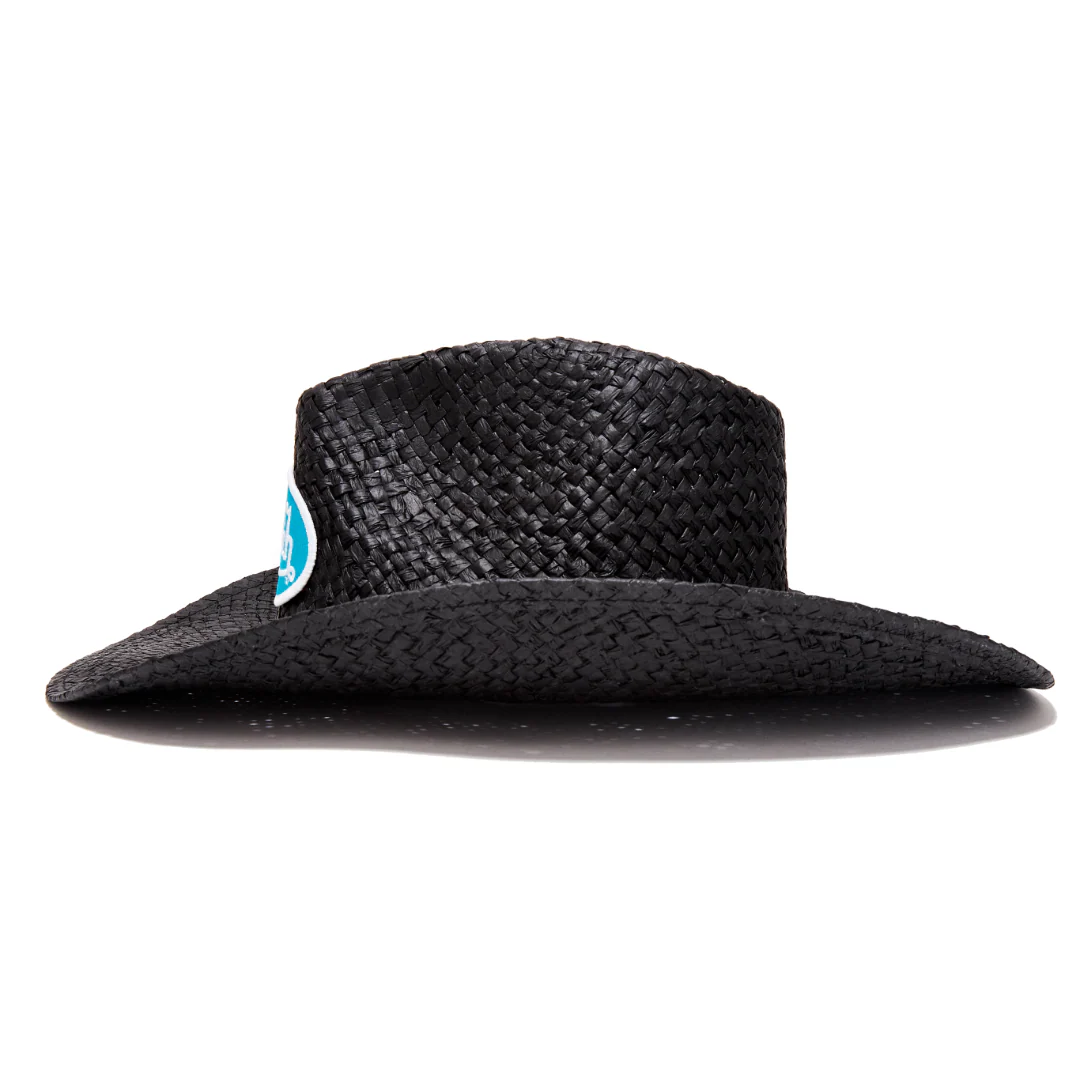 White & Blue Classic Cowboy Hat