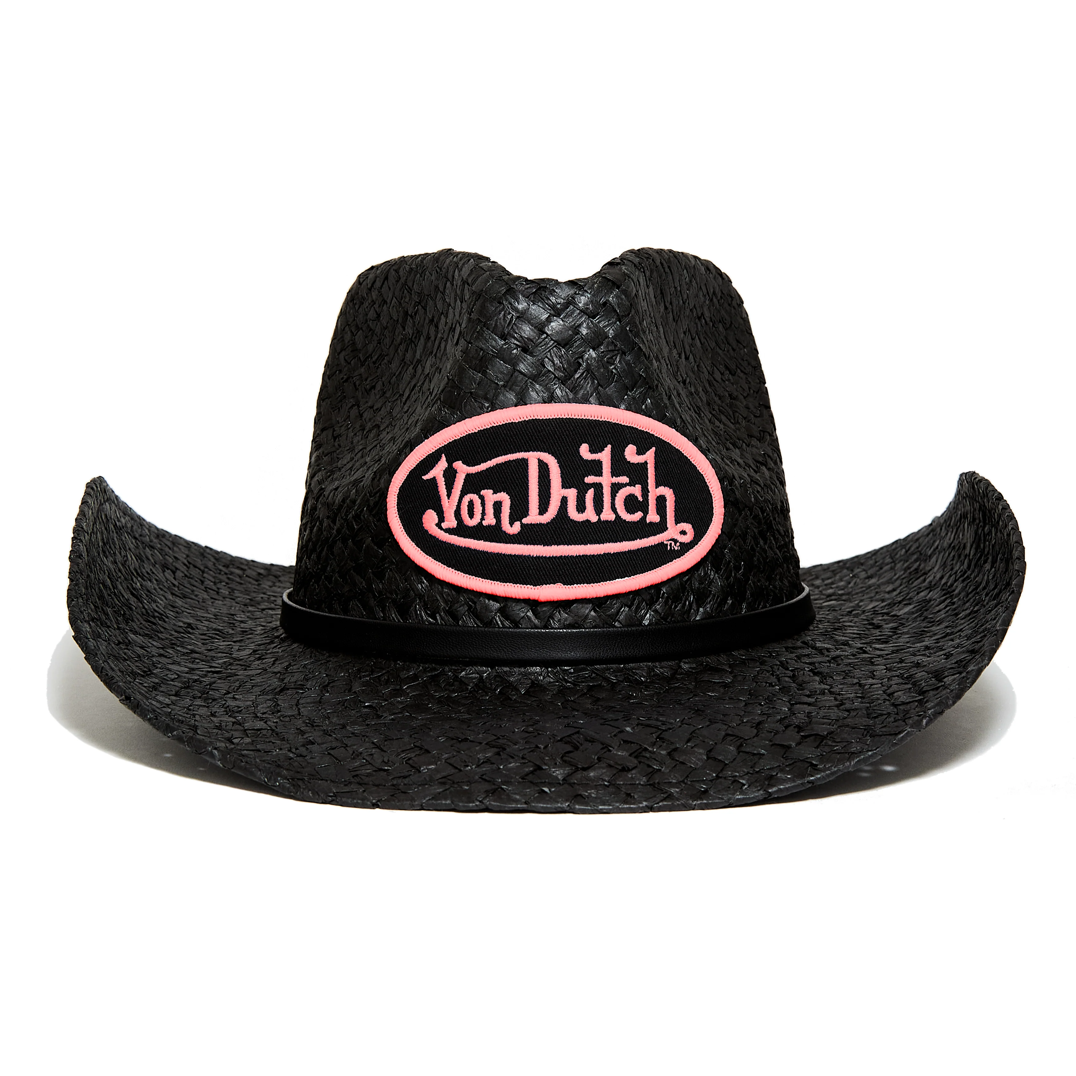 1058-black-pink-classic-cowboy-hat-1.webp Black & Pink Classic Cowboy Hat