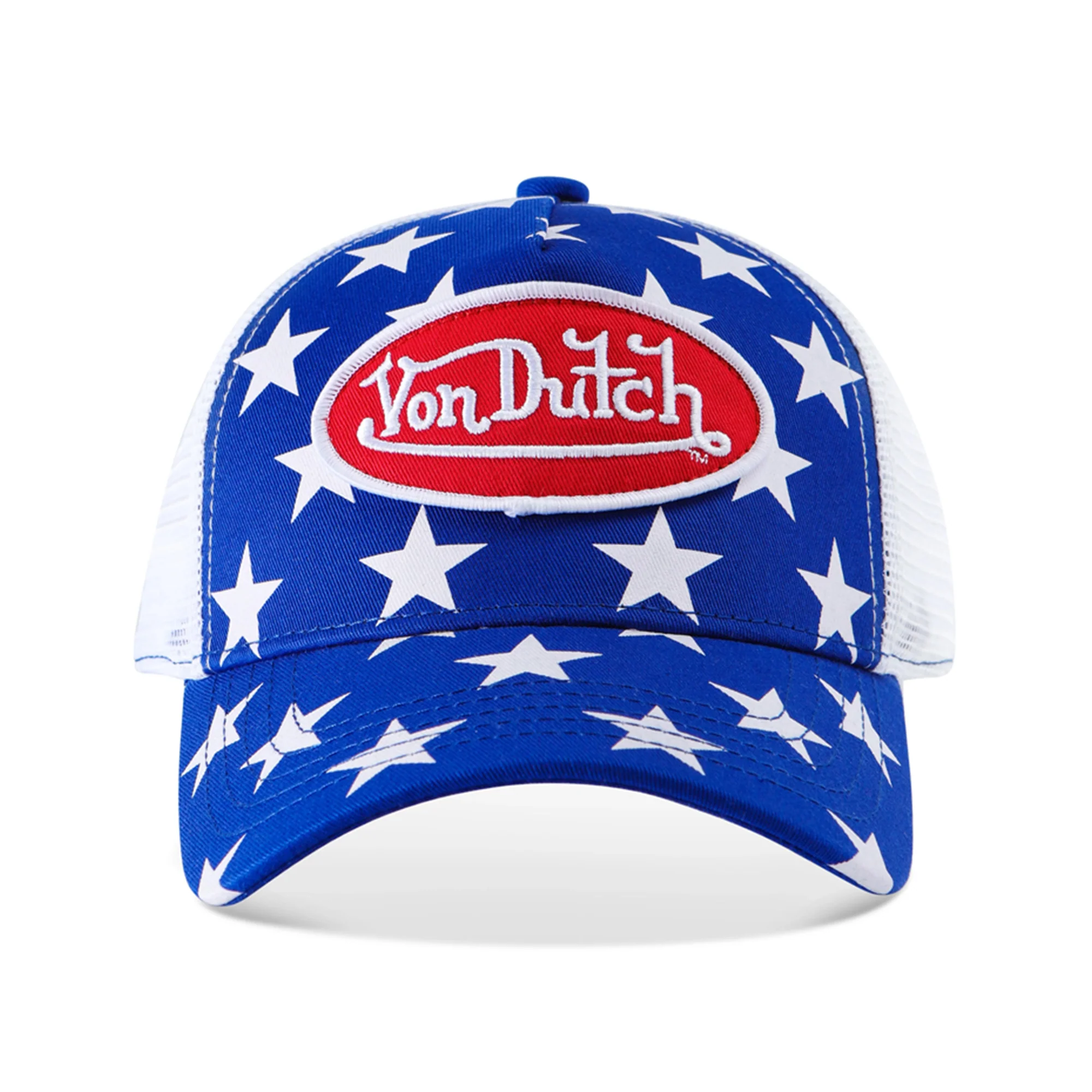 114-americana-trucker-hat-blue-1.webp Americana Trucker Hat - Blue