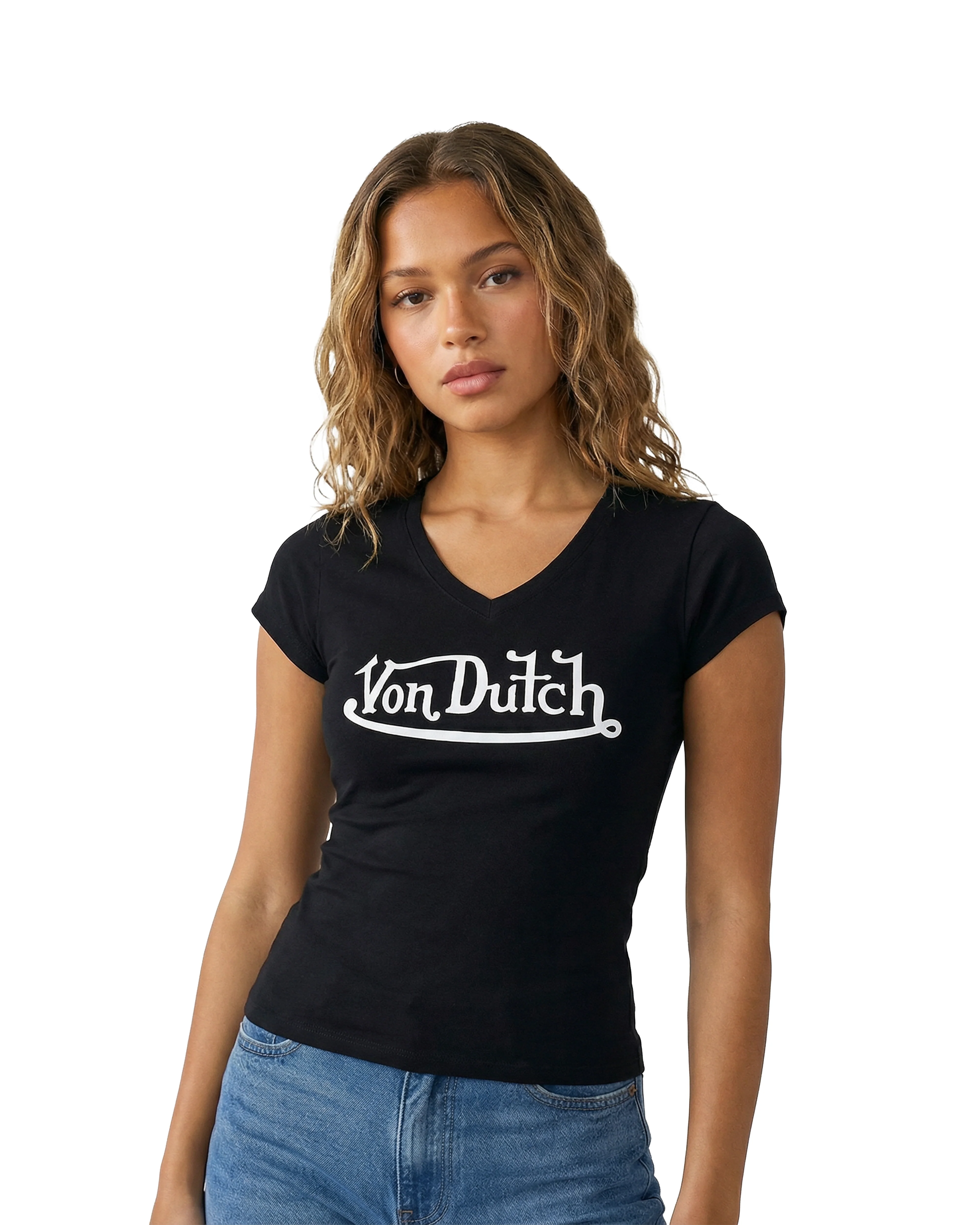 1153-originals-white-on-black-v-neck-2.webp Originals White on Black V Neck
