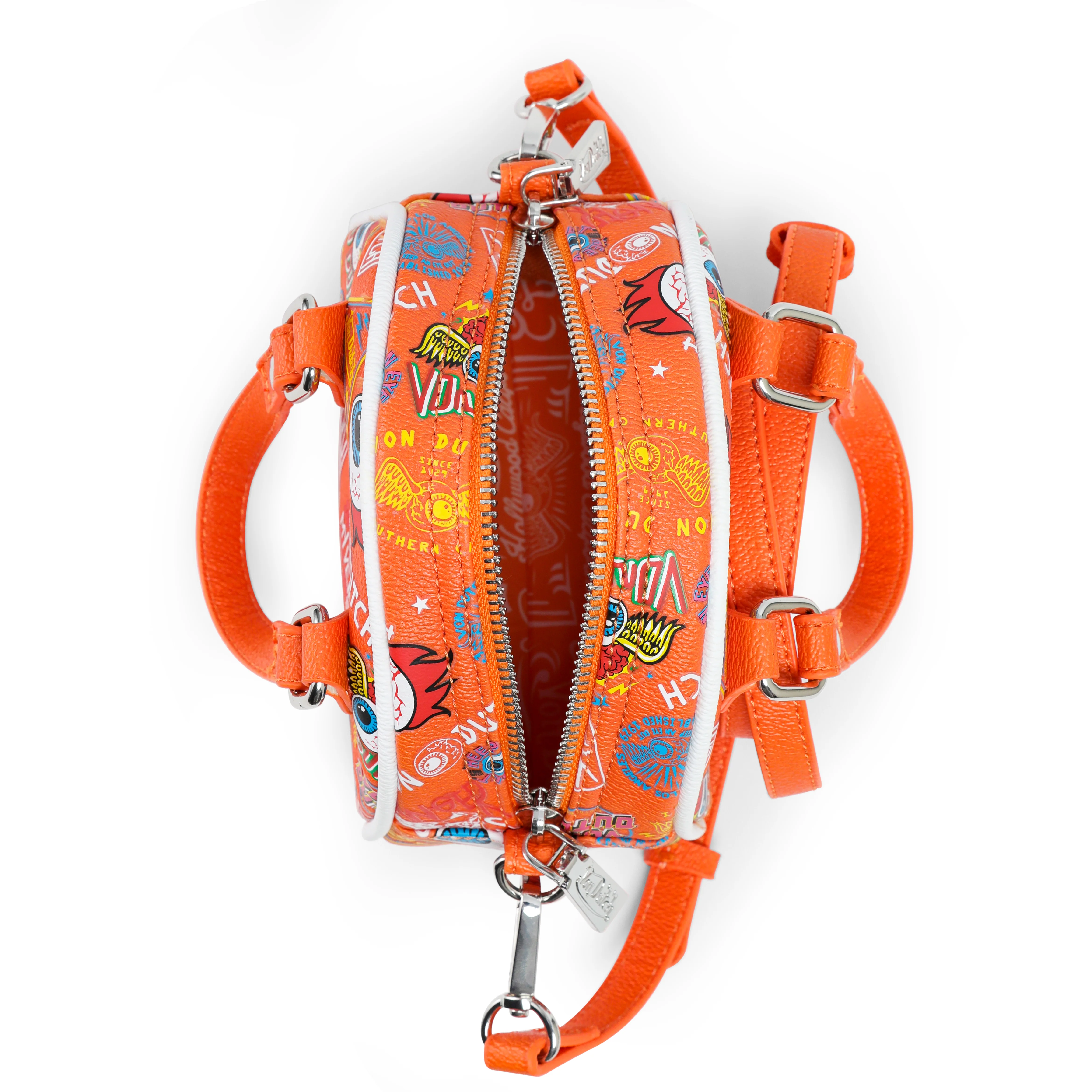 1187-mini-bowling-bag-orange-jax-3.webp Mini Bowling Bag - Orange Jax