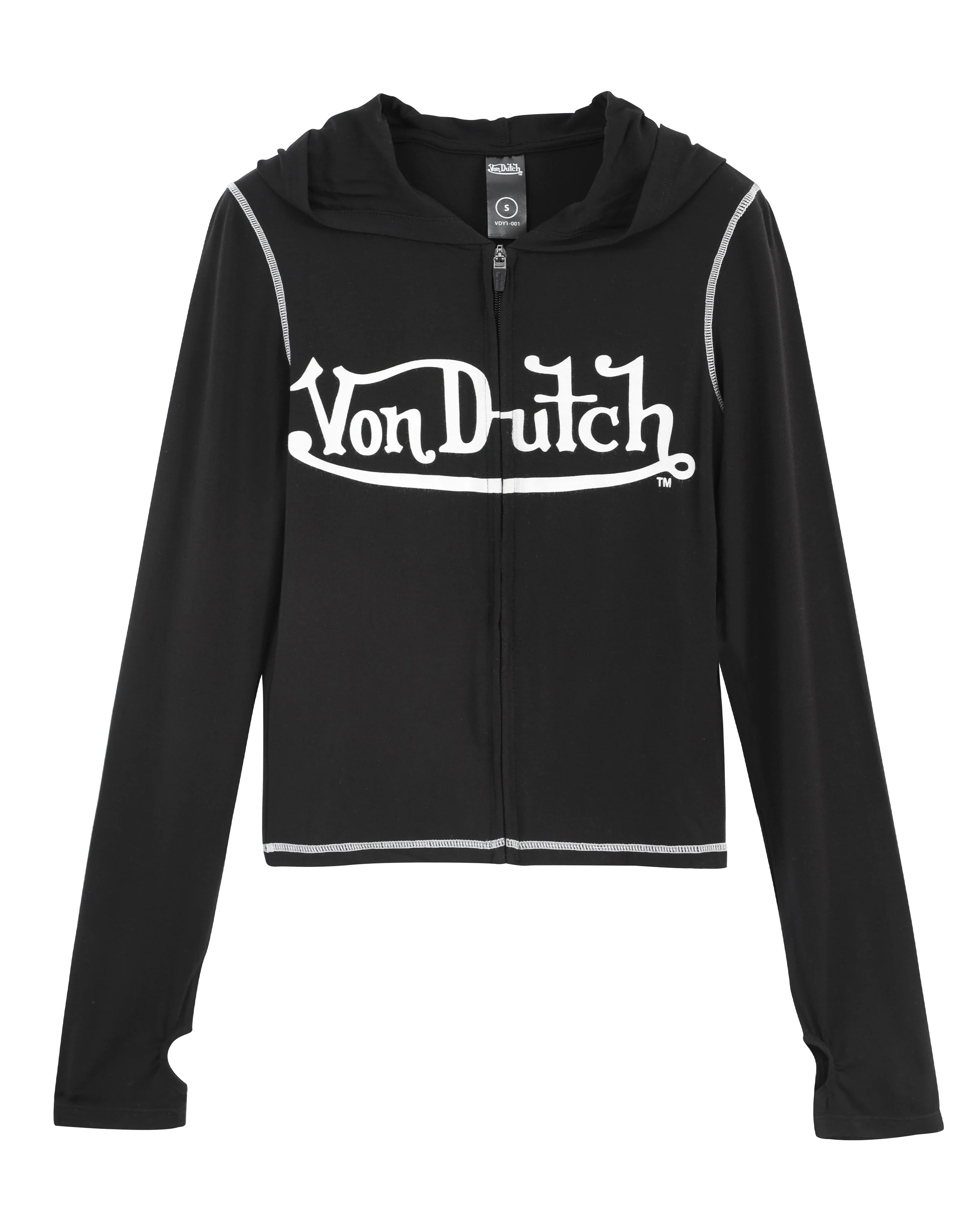 1245-von-dutch-roxy-top-black-1.webp VON DUTCH ROXY TOP - BLACK