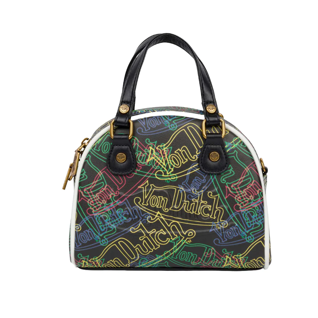 Neon Multi-Logo Bowling Bag
