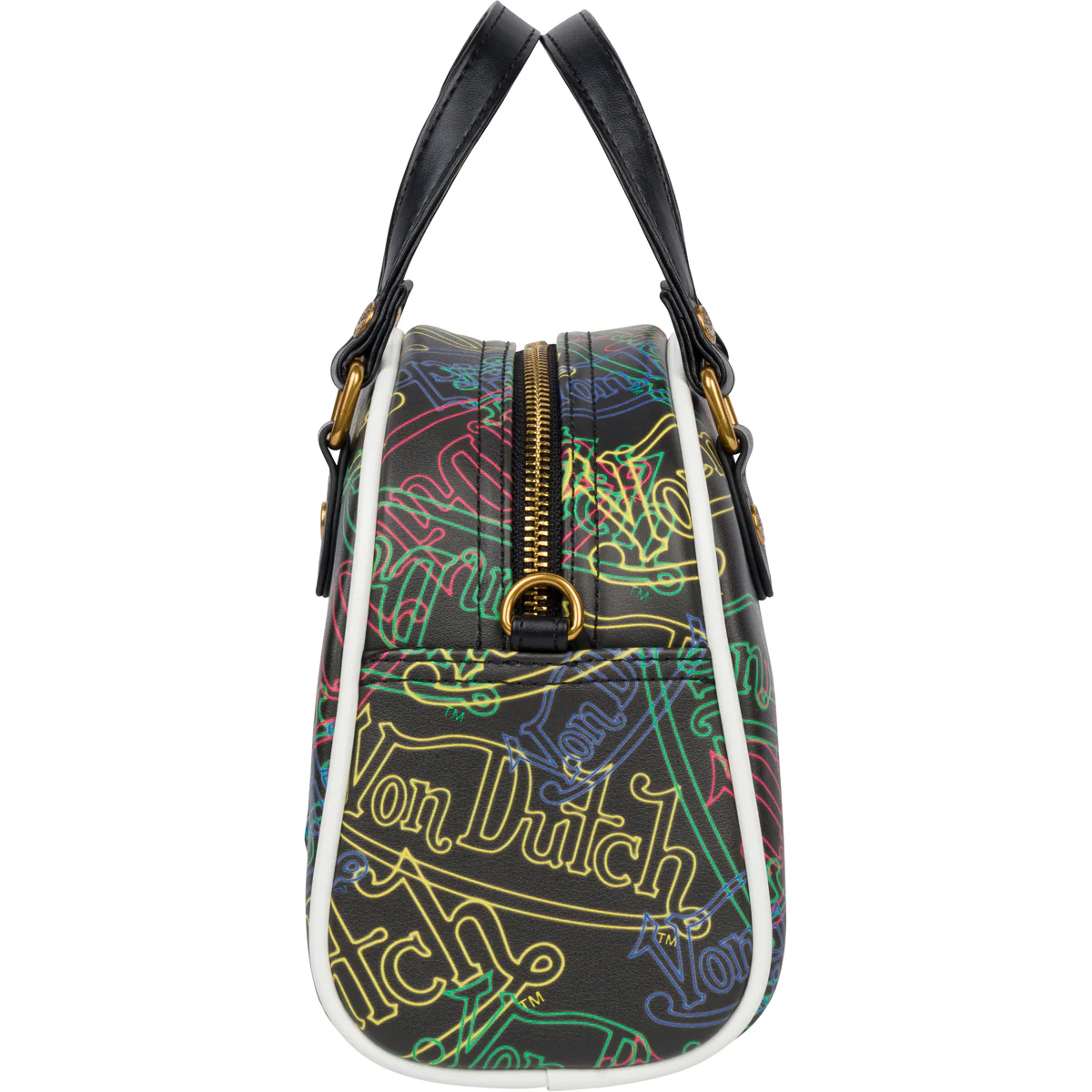 Neon Multi-Logo Bowling Bag