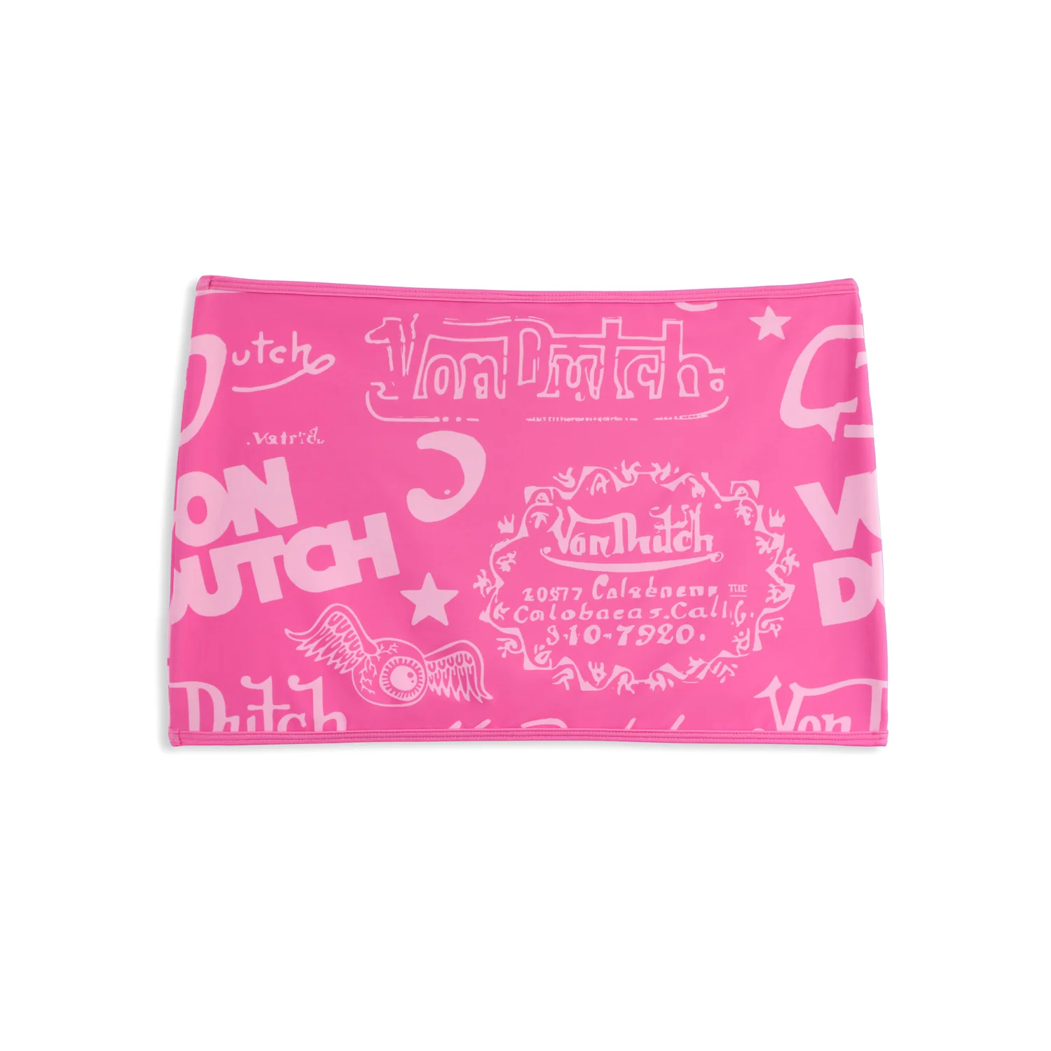 1495-tube-skirt-hot-pink-all-over-print-1.webp TUBE SKIRT - HOT PINK ALL OVER PRINT