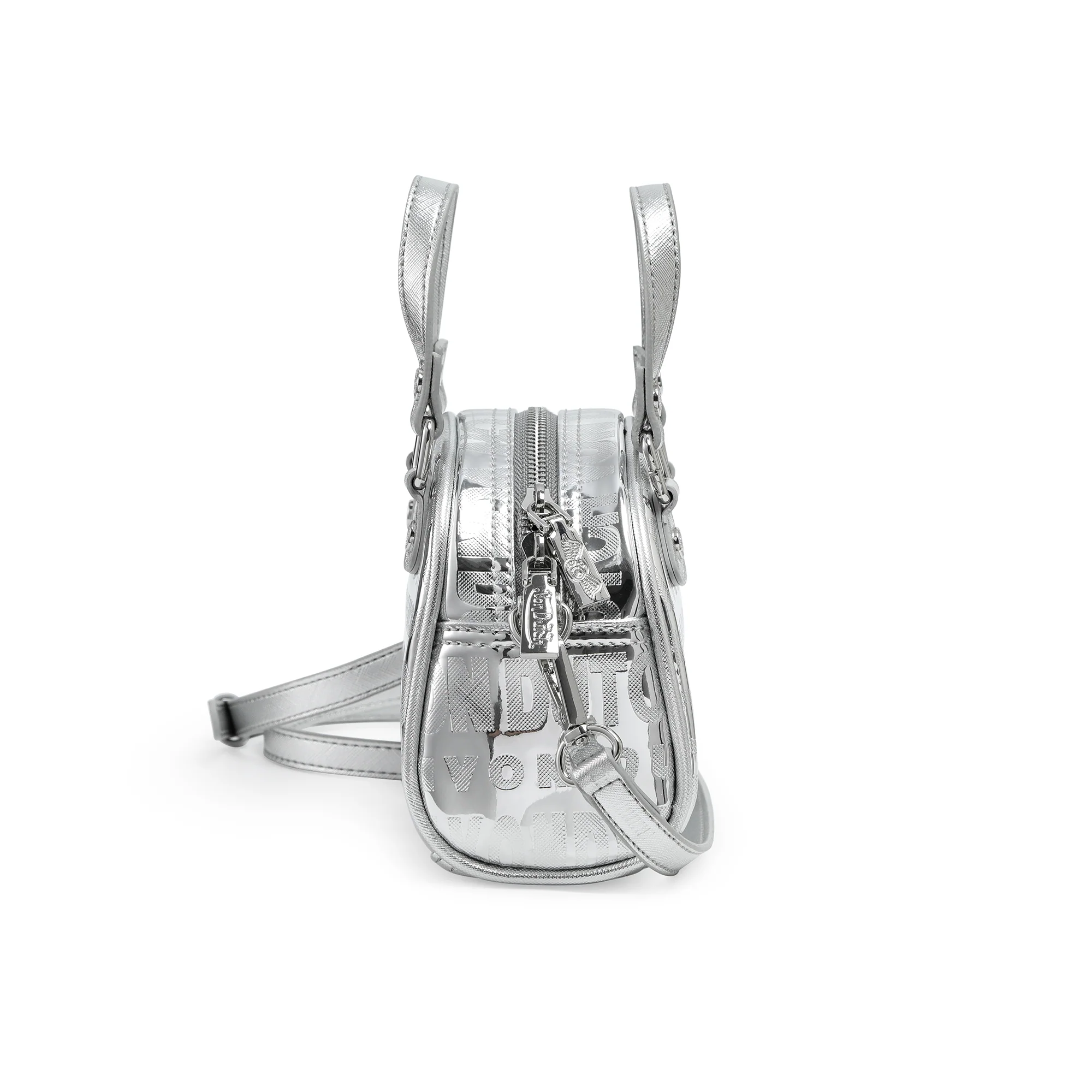 1518-mini-bowling-bag-silver-foil-reflective-5.webp Mini Bowling Bag - Silver Foil Reflective