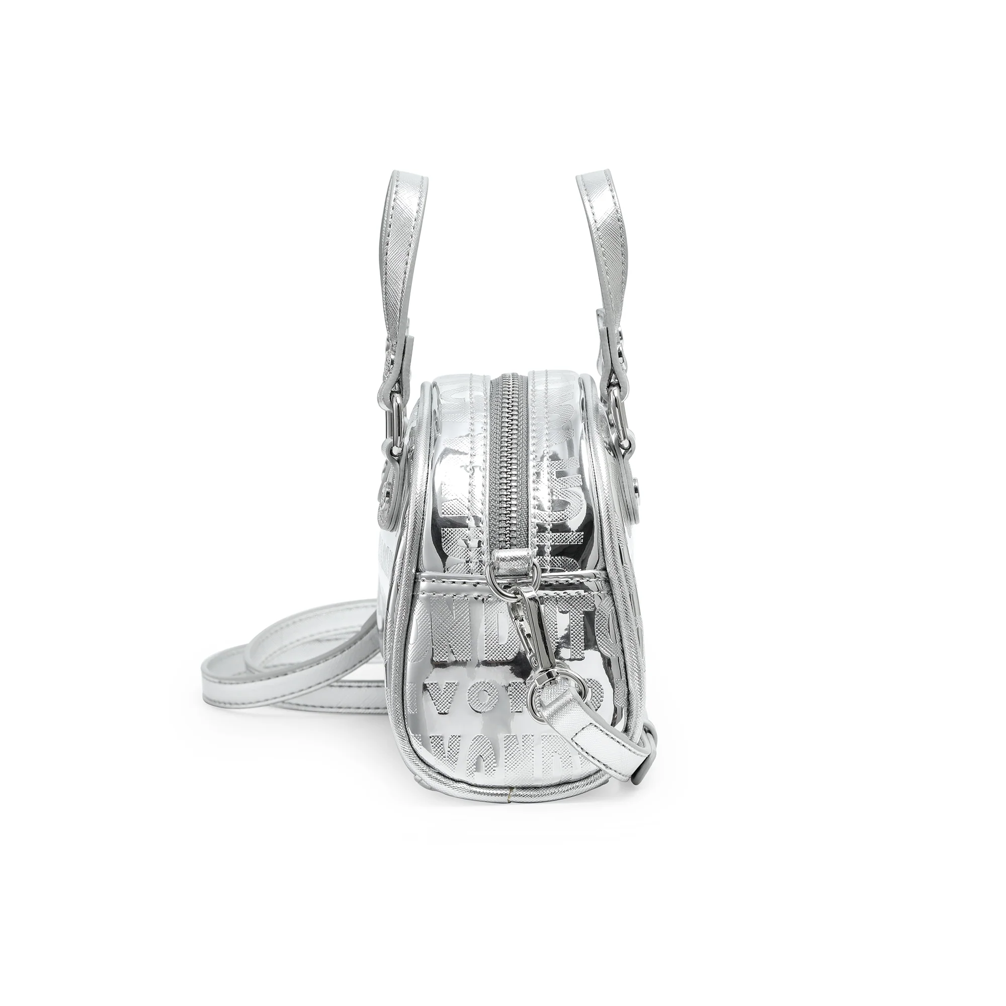 1518-mini-bowling-bag-silver-foil-reflective-7.webp Mini Bowling Bag - Silver Foil Reflective