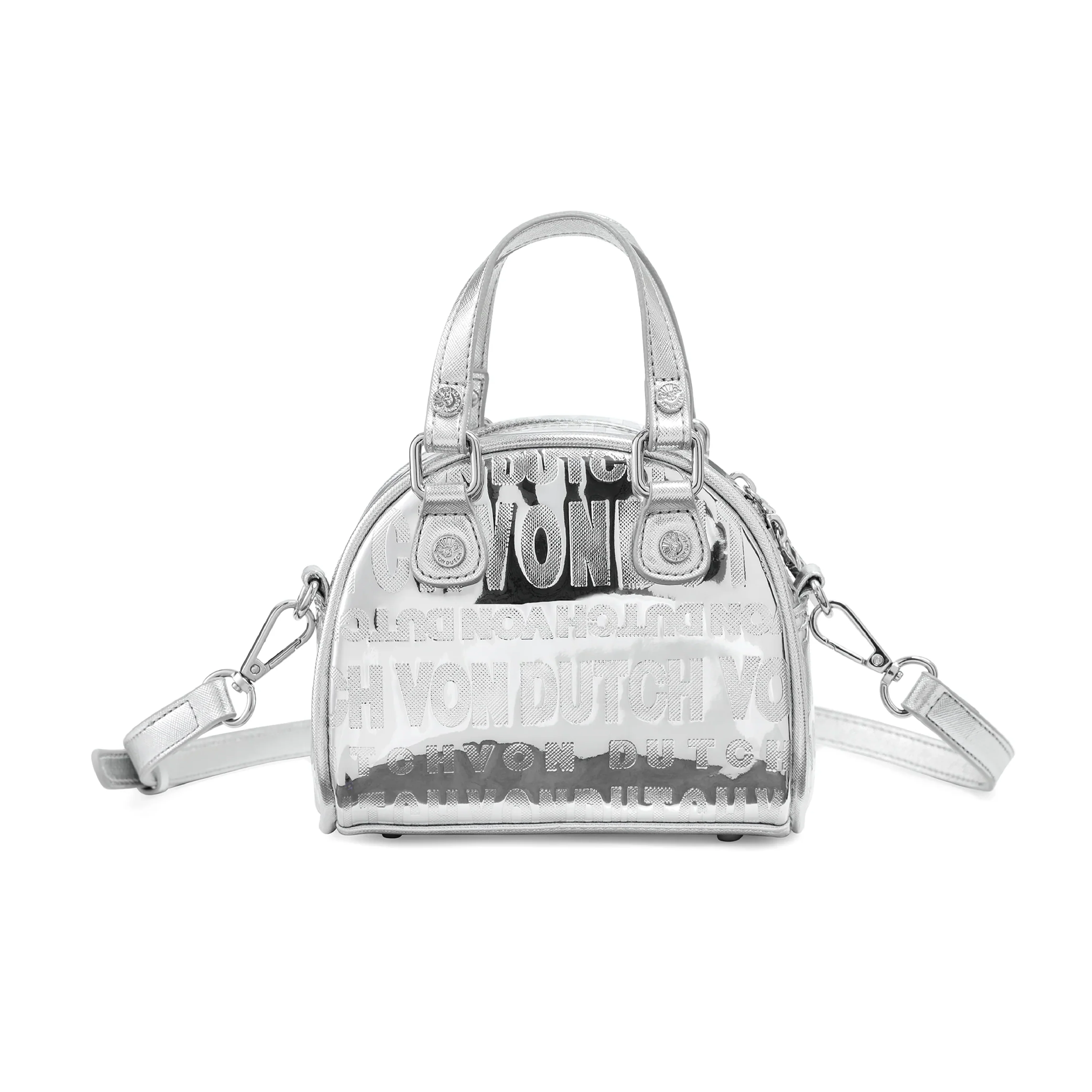 1518-mini-bowling-bag-silver-foil-reflective-8.webp Mini Bowling Bag - Silver Foil Reflective