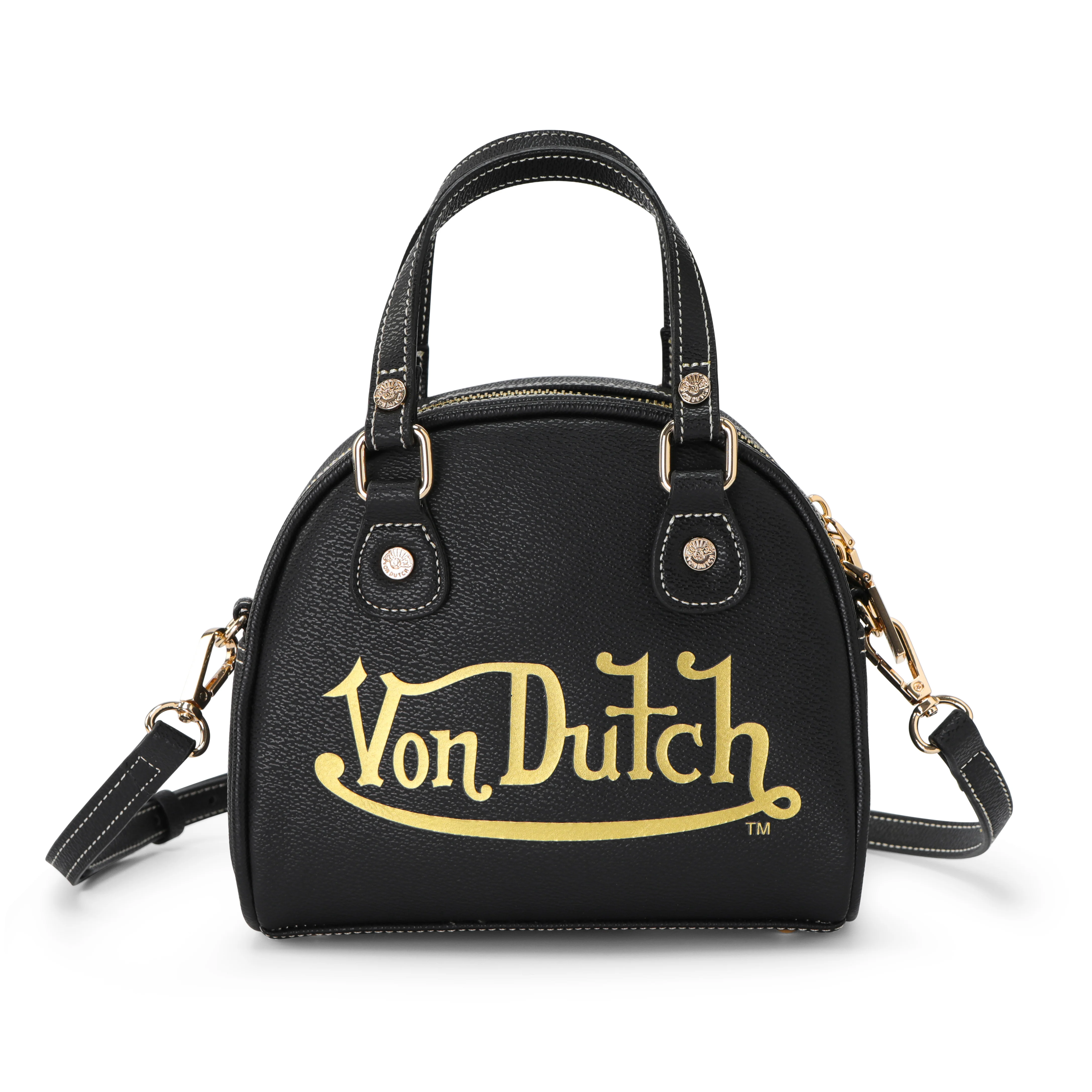 1523-racing-stripe-black-gold-bowling-bag-4.webp Racing Stripe Black & Gold Bowling Bag