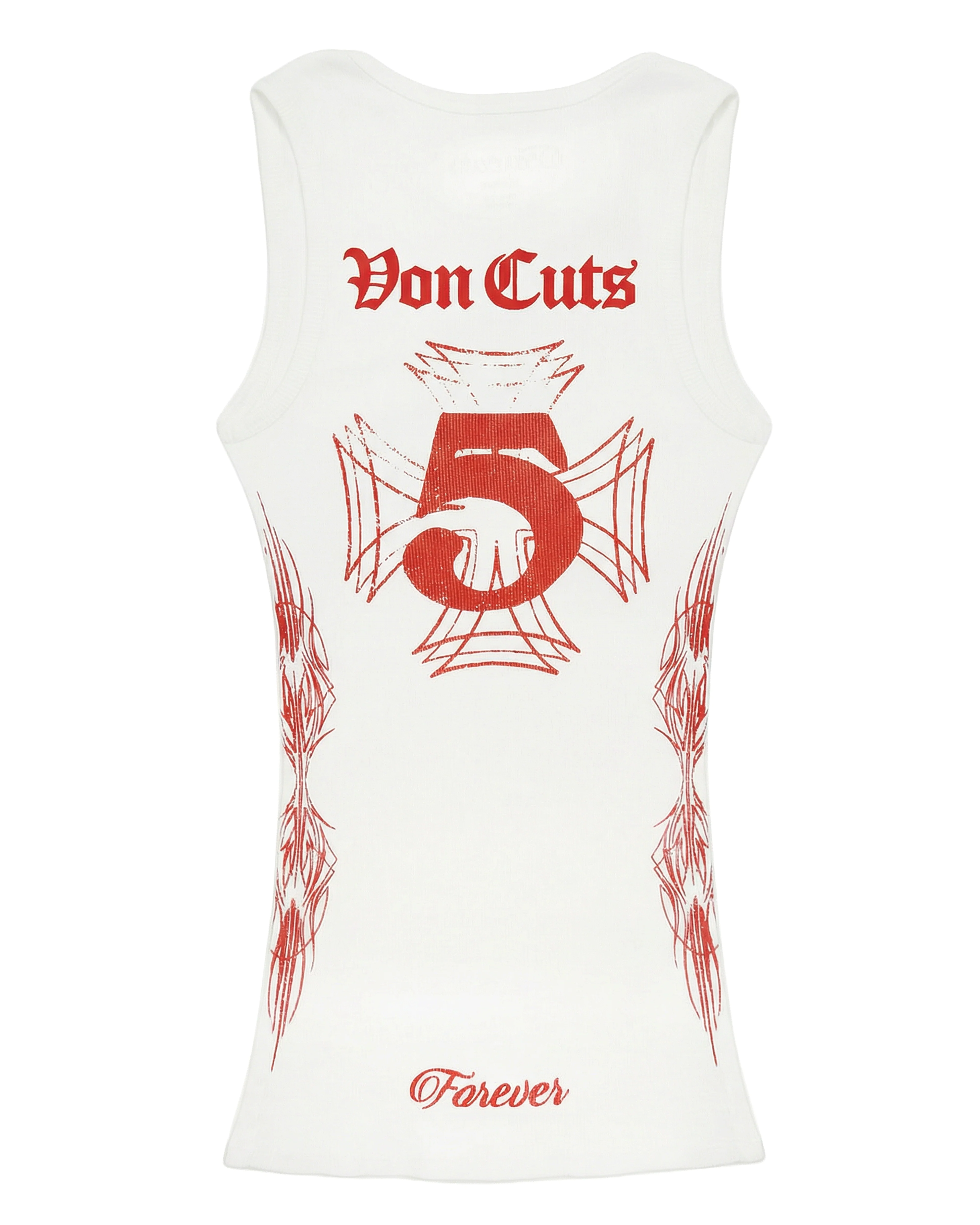 1574-von-dutch-x-raw-cuts-five-tank-top-white-1.webp Von Dutch x Raw Cuts "Five" Tank Top - White