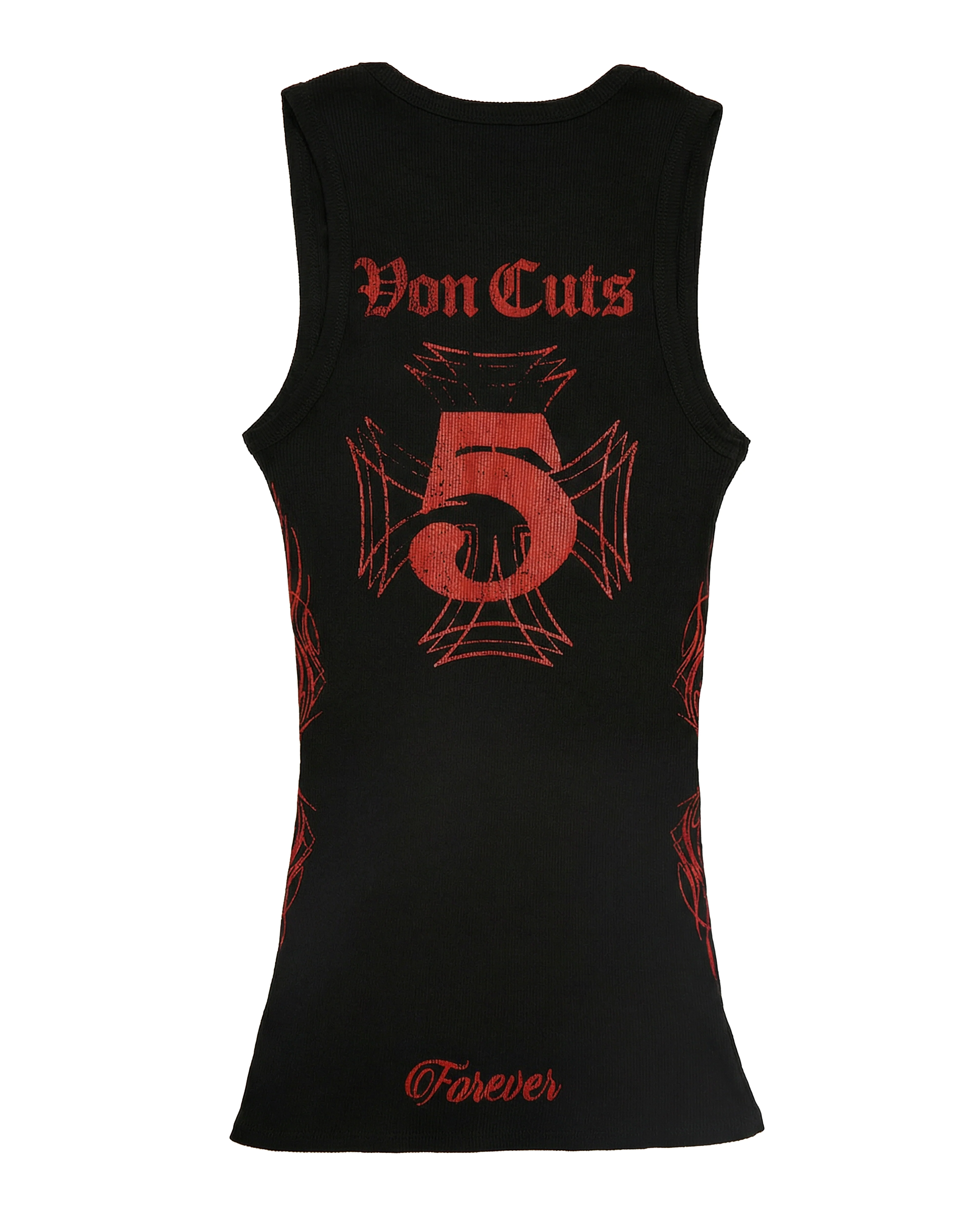 1581-von-dutch-x-raw-cuts-five-tank-top-black-1.webp Von Dutch x Raw Cuts "Five" Tank Top - Black