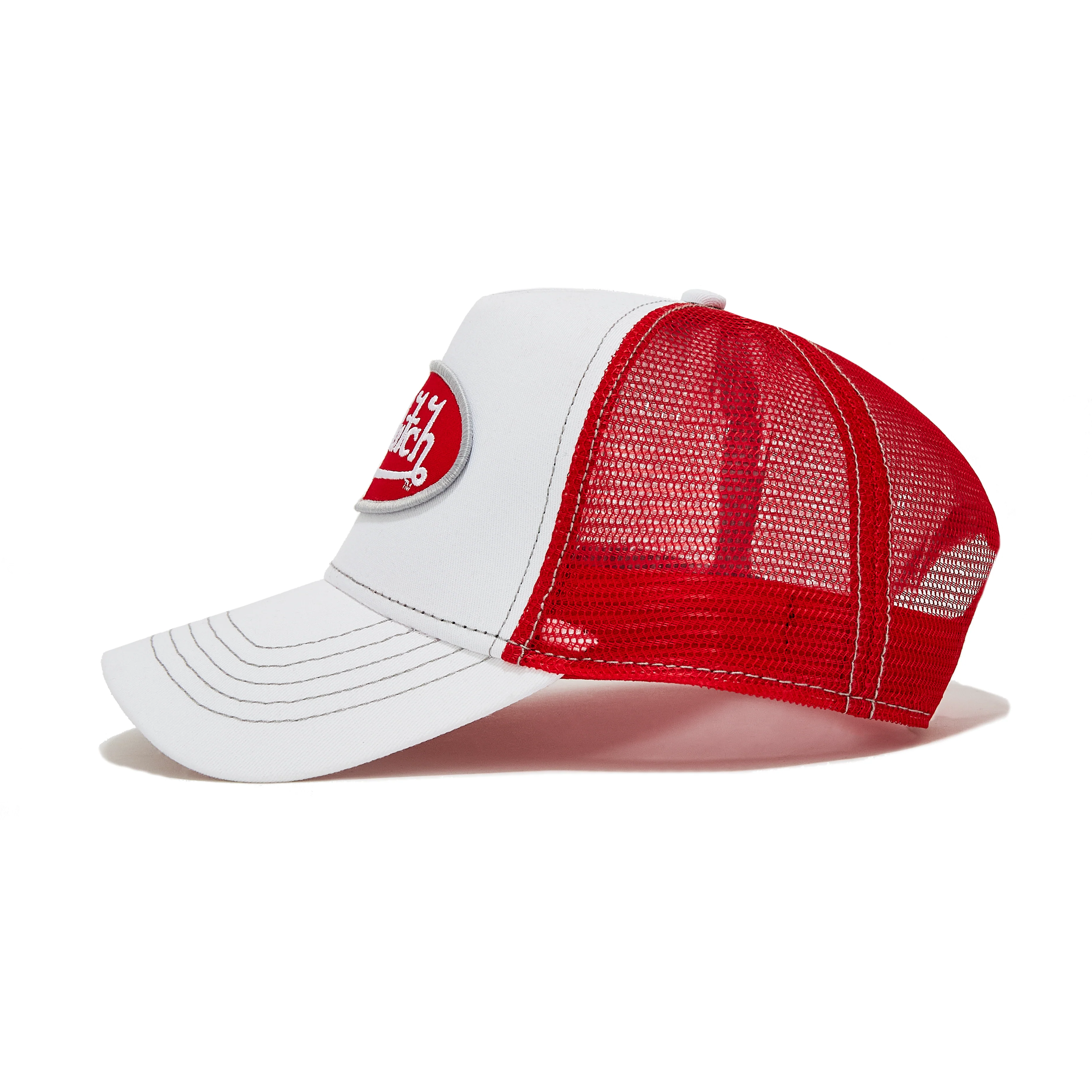 184-white-red-trucker-hat-2.webp White & Red Trucker Hat