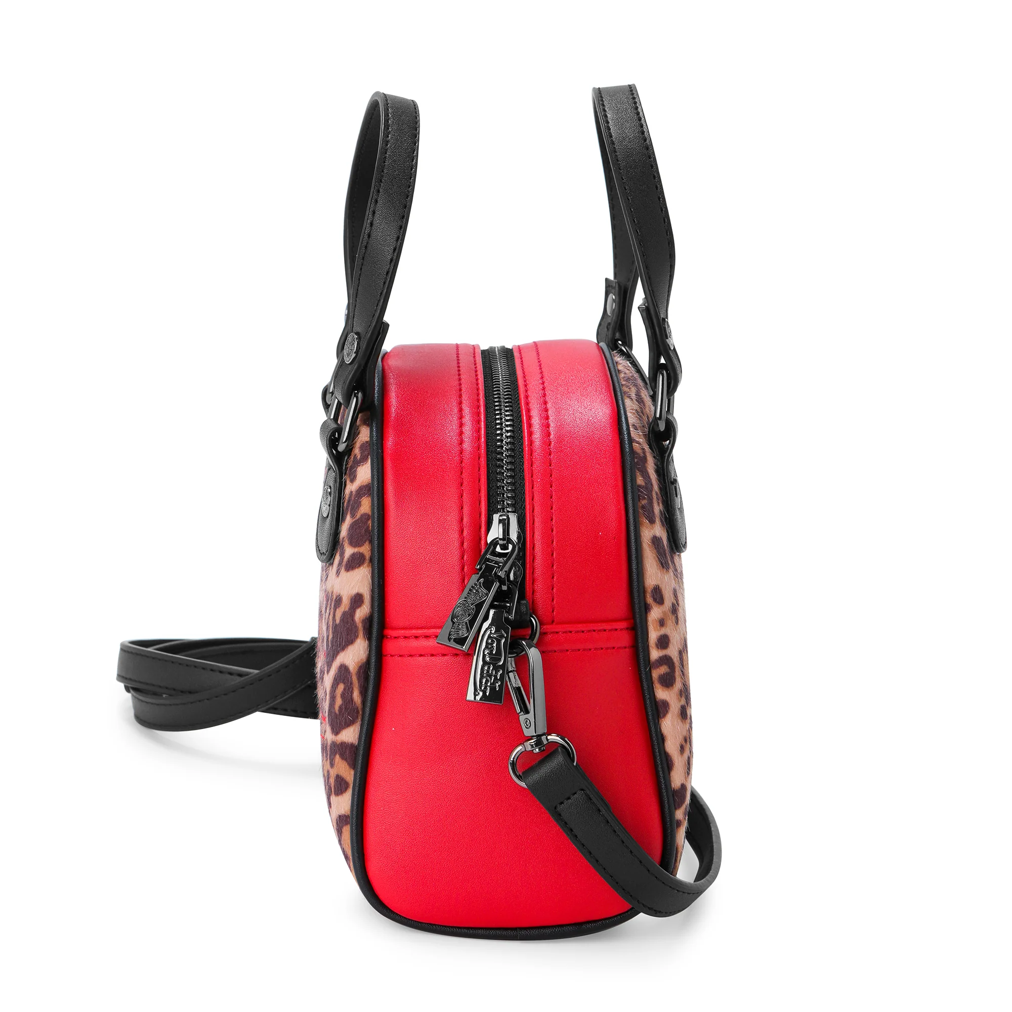 211-red-leopard-vegan-pony-hair-bowling-bag-4.webp Red Leopard Vegan Pony Hair Bowling Bag