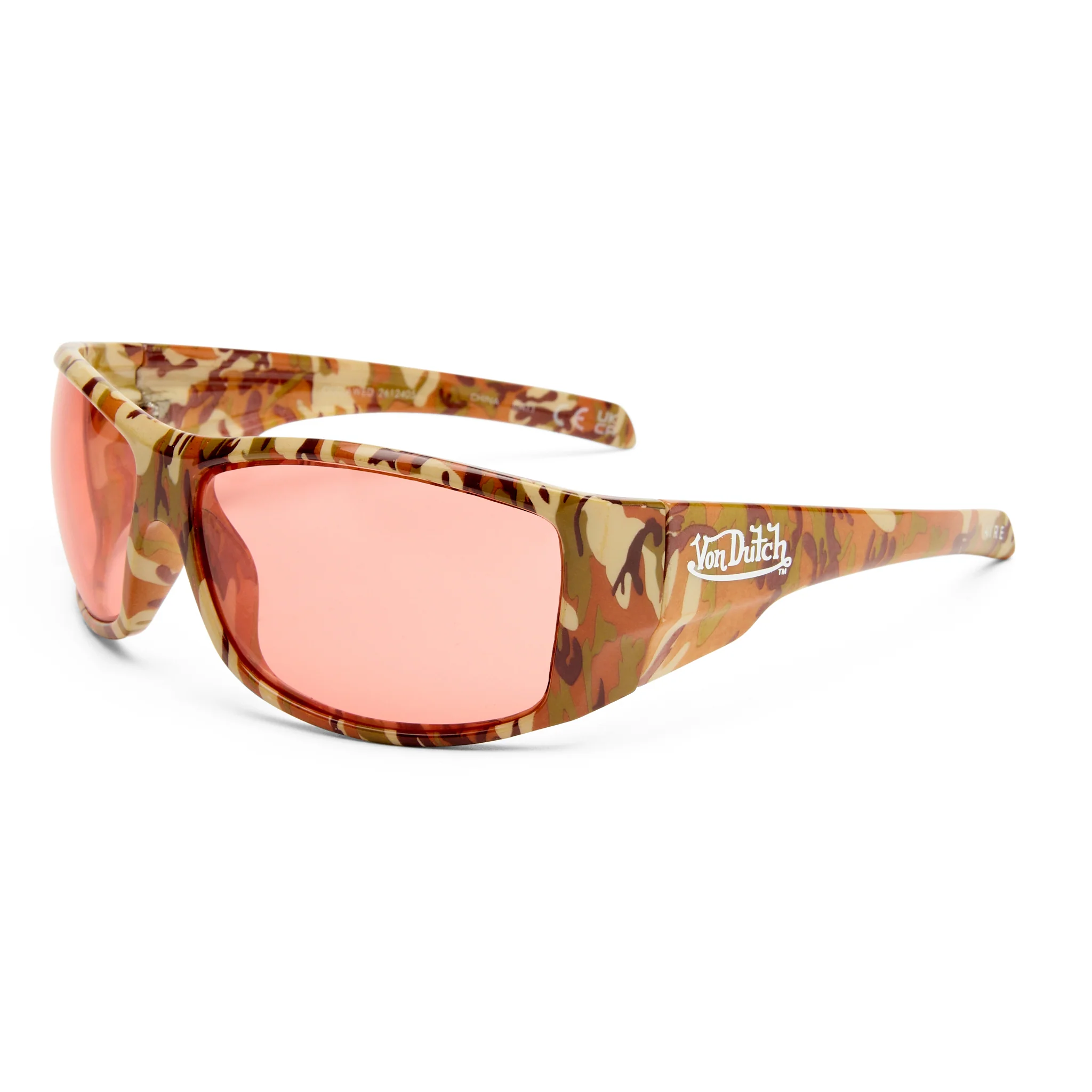 VON DUTCH x AIRE RUMOUR SUNGLASSES - GOLD