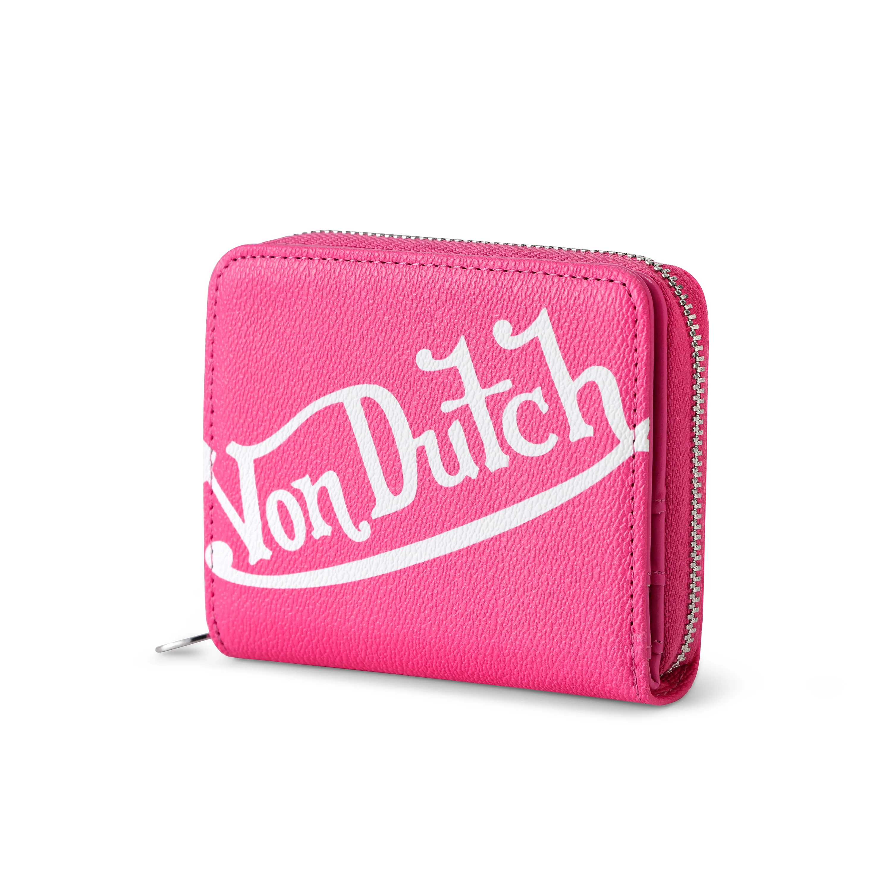 2125-classic-signature-zip-up-wallet-hot-pink-4.webp Classic Signature Zip-up Wallet - Hot Pink