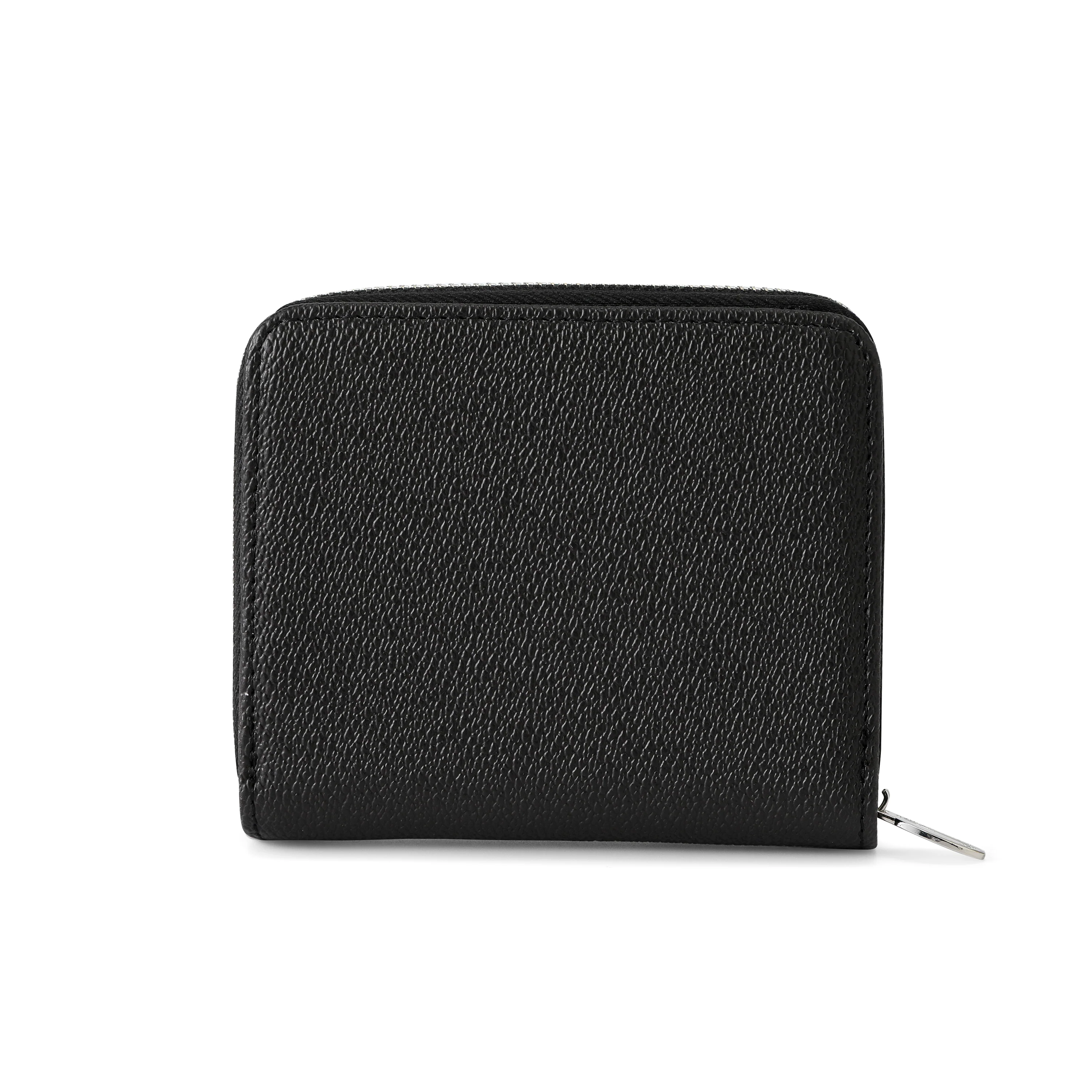 2126-classic-signature-zip-up-wallet-black-5.webp Classic Signature Zip-up Wallet - Black