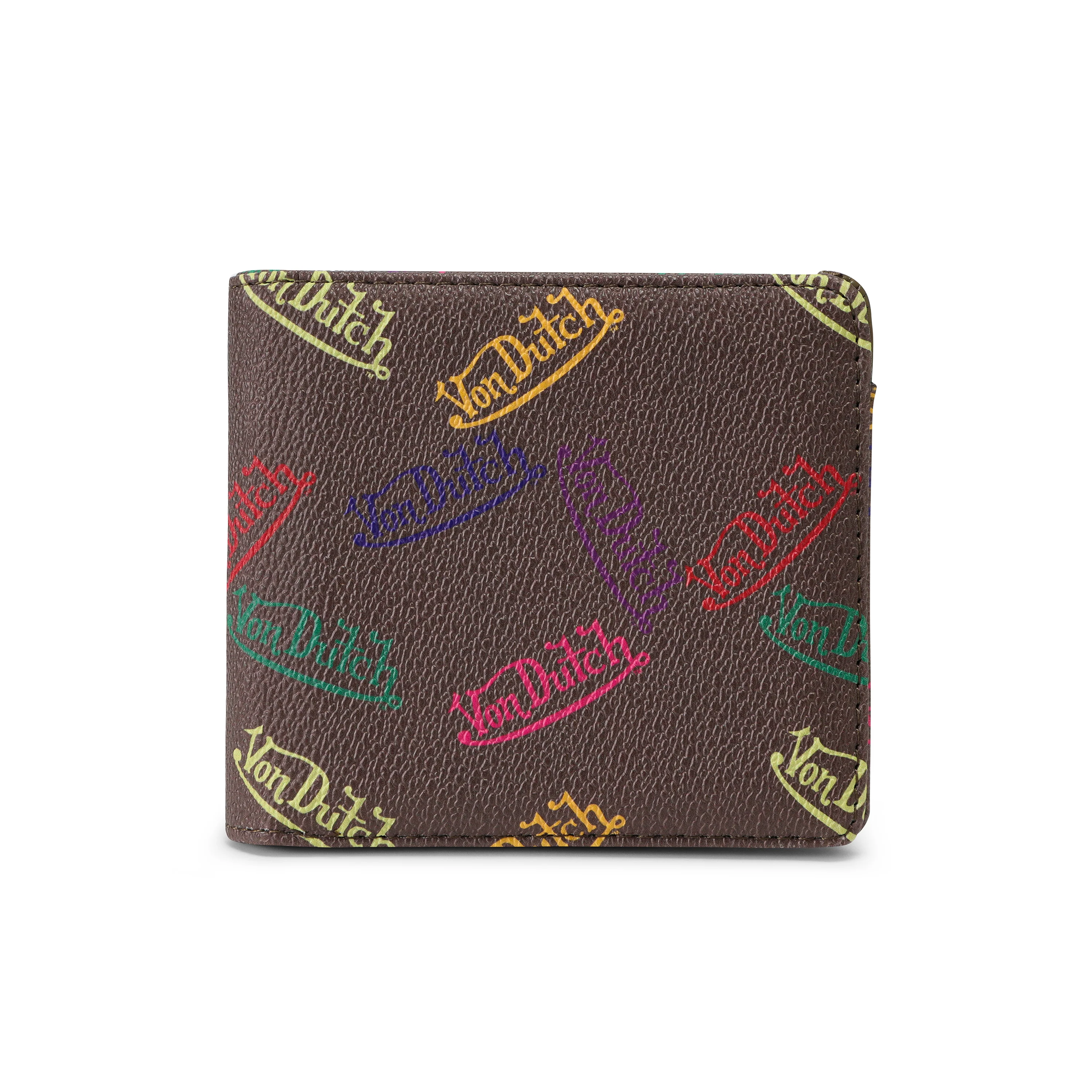 2128-multi-logo-bi-fold-wallet-brown-1.webp Multi Logo Bi-fold Wallet - Brown