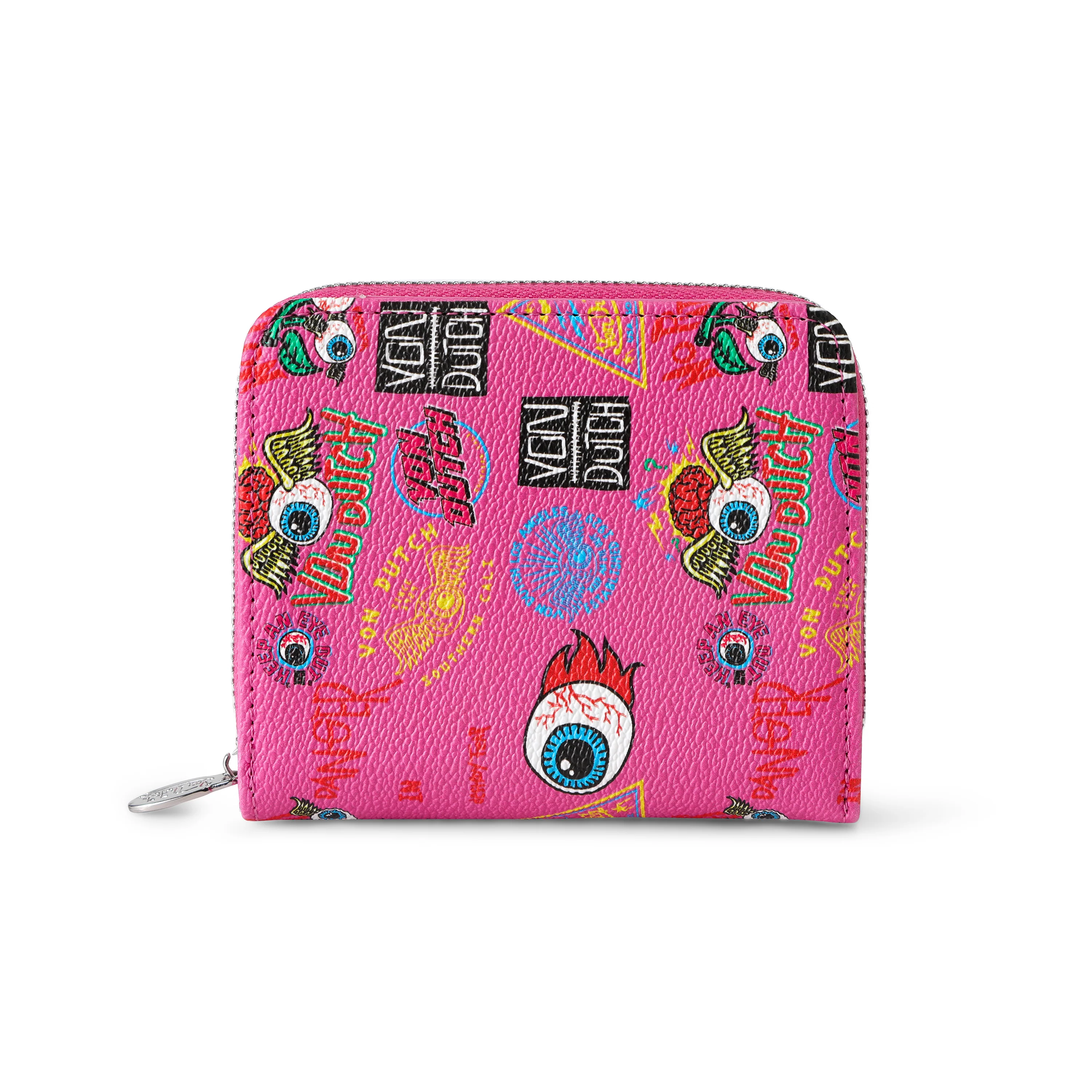 2146-jax-print-zip-up-wallet-hot-pink-1.webp Jax Print Zip-up Wallet - Hot Pink