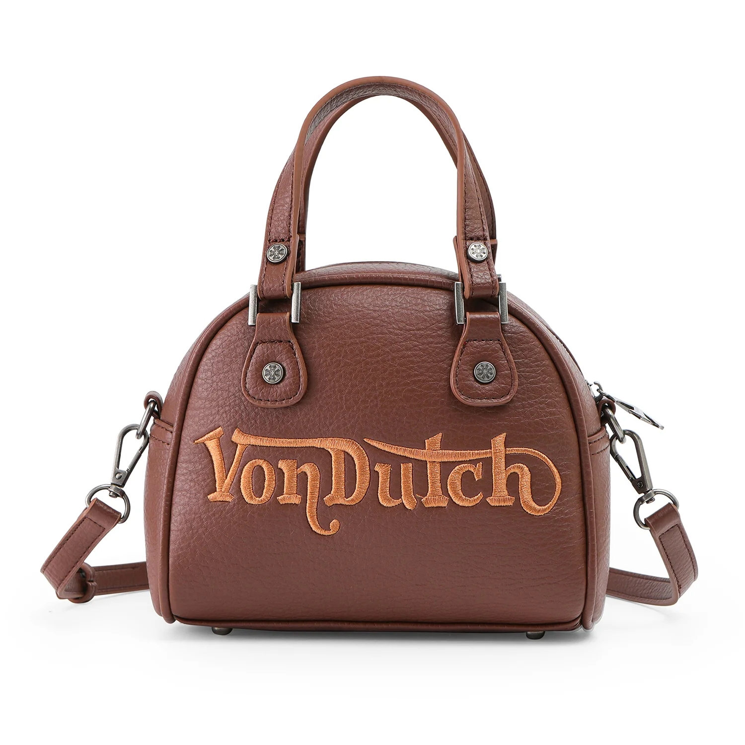 227-chopper-cross-bowling-bag-brown-cream-orange-1.webp Chopper Cross Bowling Bag - Brown & Cream Orange