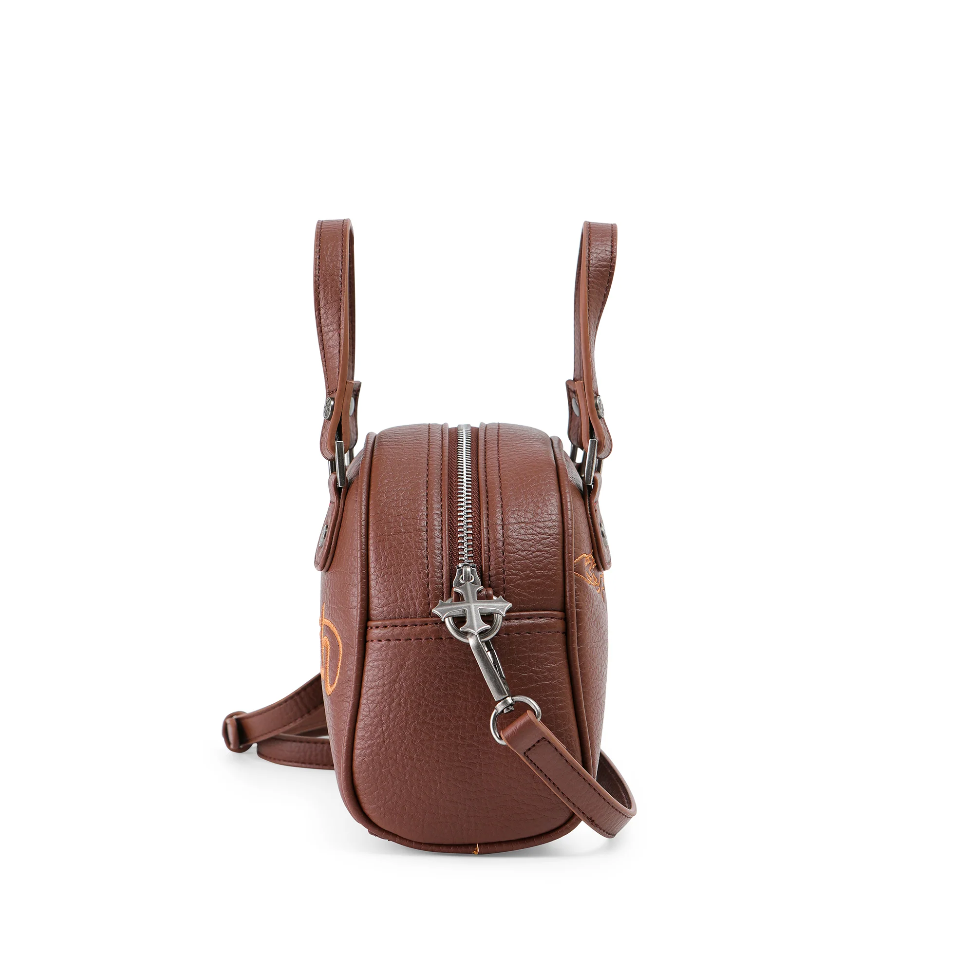 227-chopper-cross-bowling-bag-brown-cream-orange-4.webp Chopper Cross Bowling Bag - Brown & Cream Orange