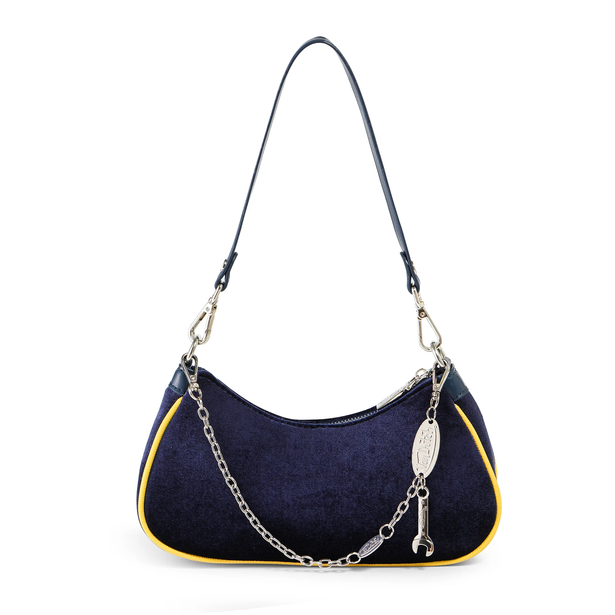 2505-von-dutch-blue-yellow-rhinestone-velvet-shoulder-bag-2.webp Von Dutch Blue & Yellow Rhinestone Velvet Shoulder Bag