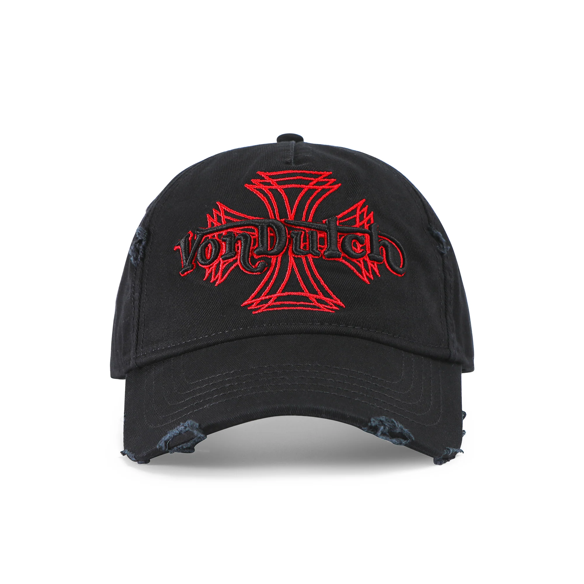 2521-von-dutch-x-raw-cuts-distressed-hat-1.webp Von Dutch x Raw Cuts Distressed Hat