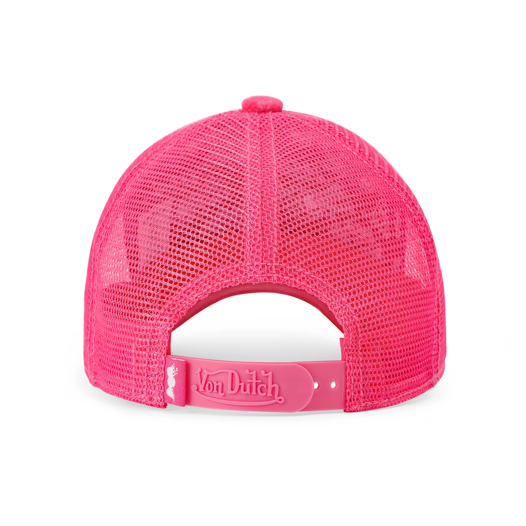 2567-kids-velvet-trucker-hat-hot-pink-crush-7.webp Kids Velvet Trucker Hat - Hot Pink Crush