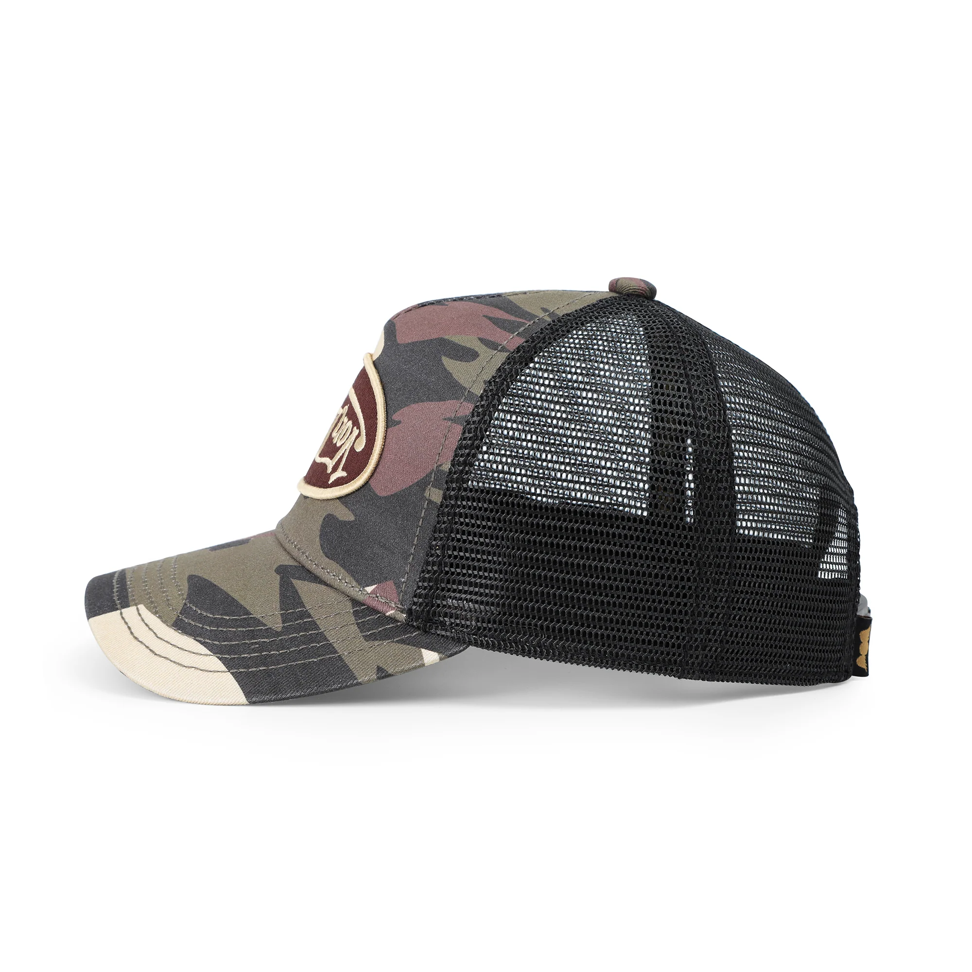2571-kids-classic-trucker-hat-brown-rambo-2.webp Kids Classic Trucker Hat - Brown Rambo
