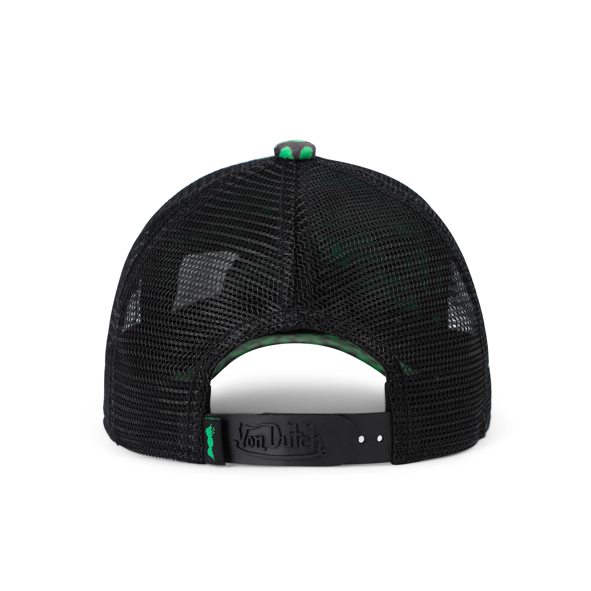 2575-kids-velvet-trucker-hat-lime-green-cheetah-6.webp Kids Velvet Trucker Hat - Lime Green Cheetah
