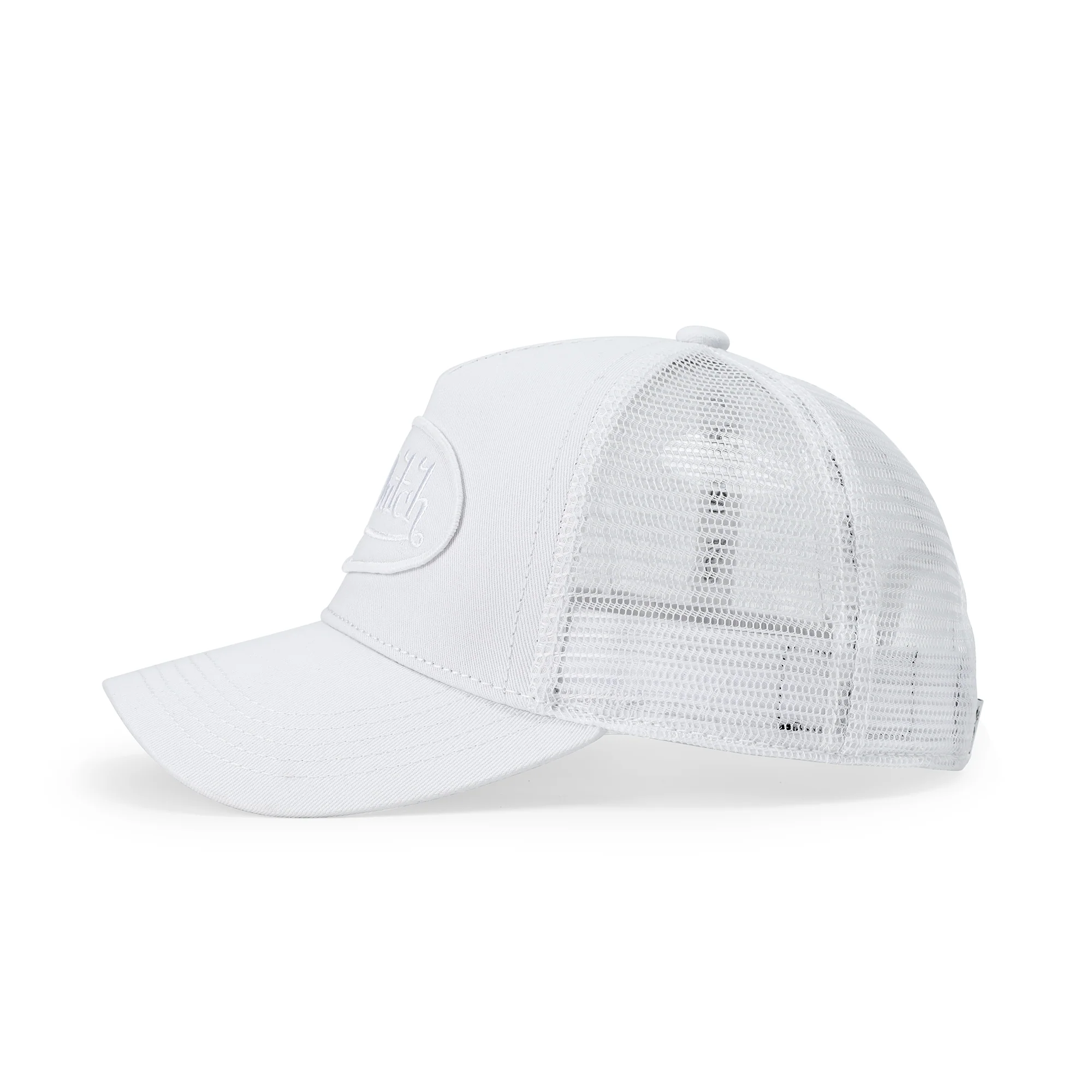 2588-kids-classic-trucker-hat-triple-white-2.webp Kids Classic Trucker Hat - Triple White