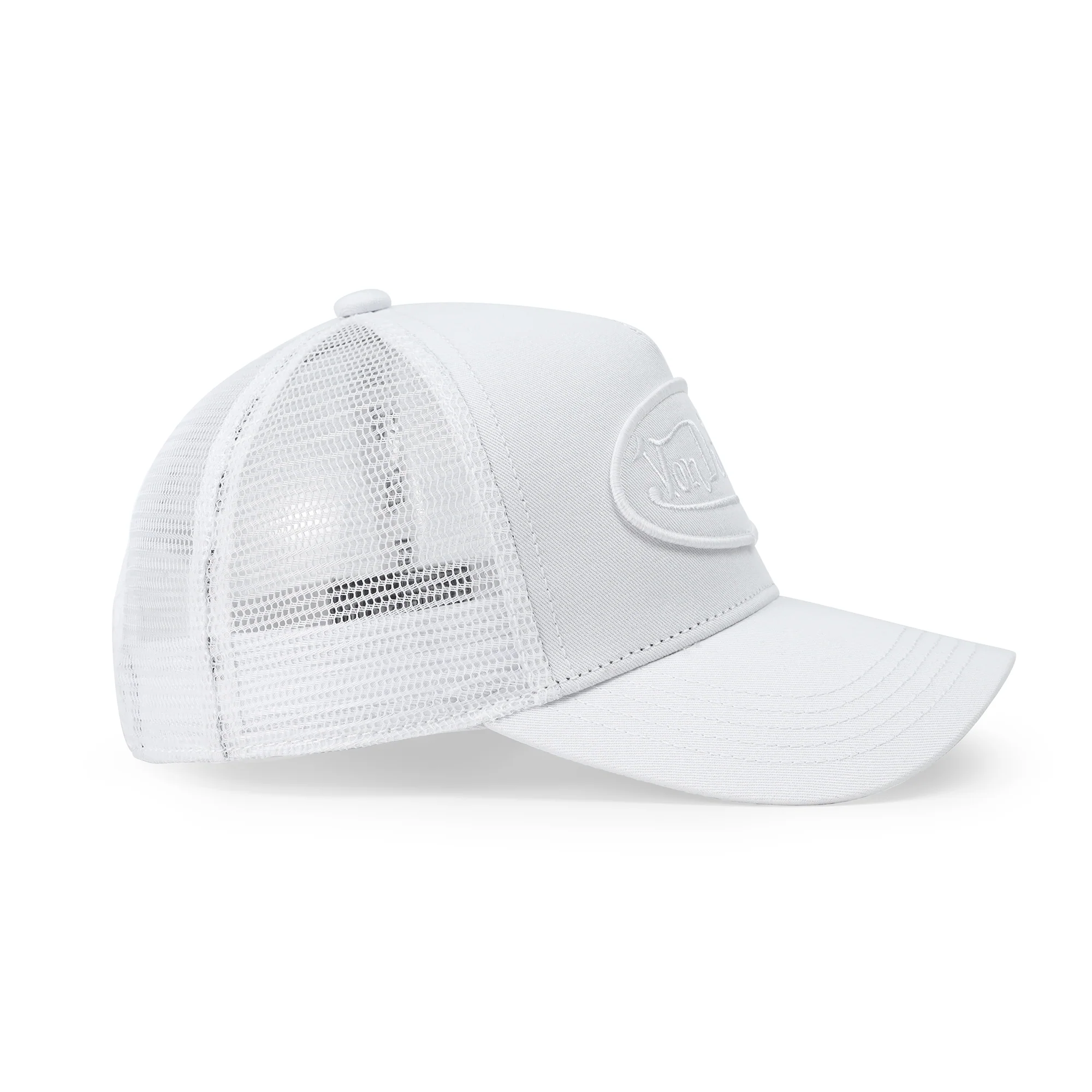 2588-kids-classic-trucker-hat-triple-white-3.webp Kids Classic Trucker Hat - Triple White