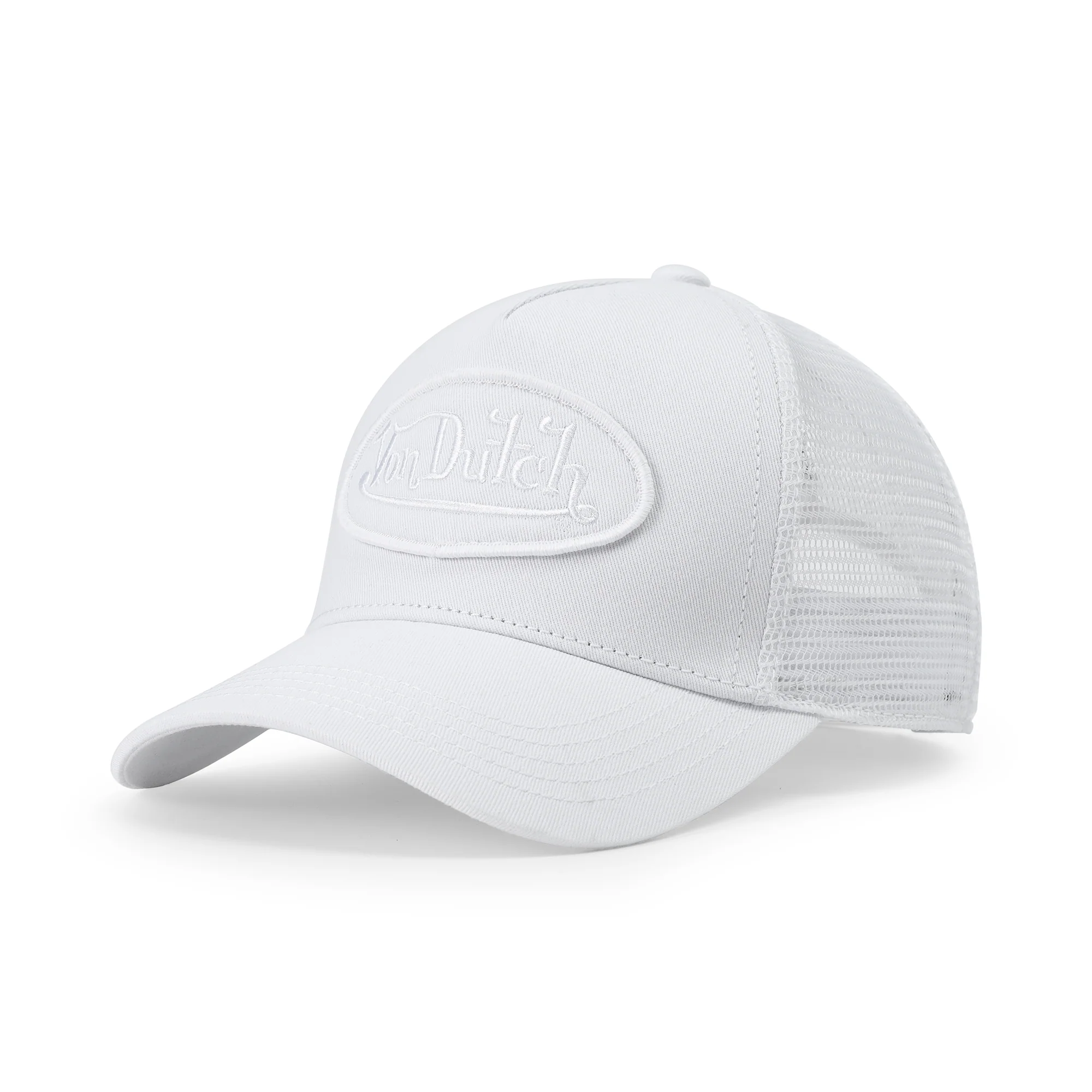 2588-kids-classic-trucker-hat-triple-white-6.webp Kids Classic Trucker Hat - Triple White