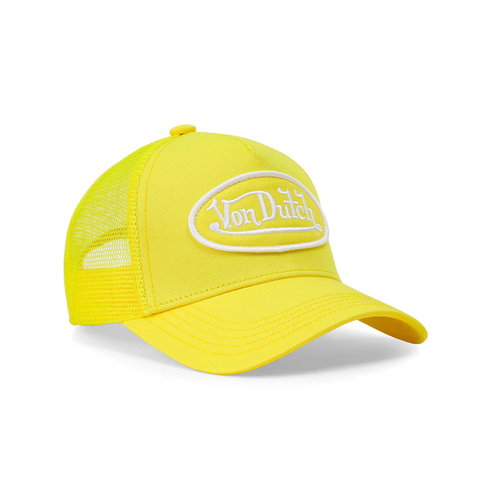 2594-kids-classic-trucker-hat-yellow-lemon-5.webp Kids Classic Trucker Hat - Yellow Lemon