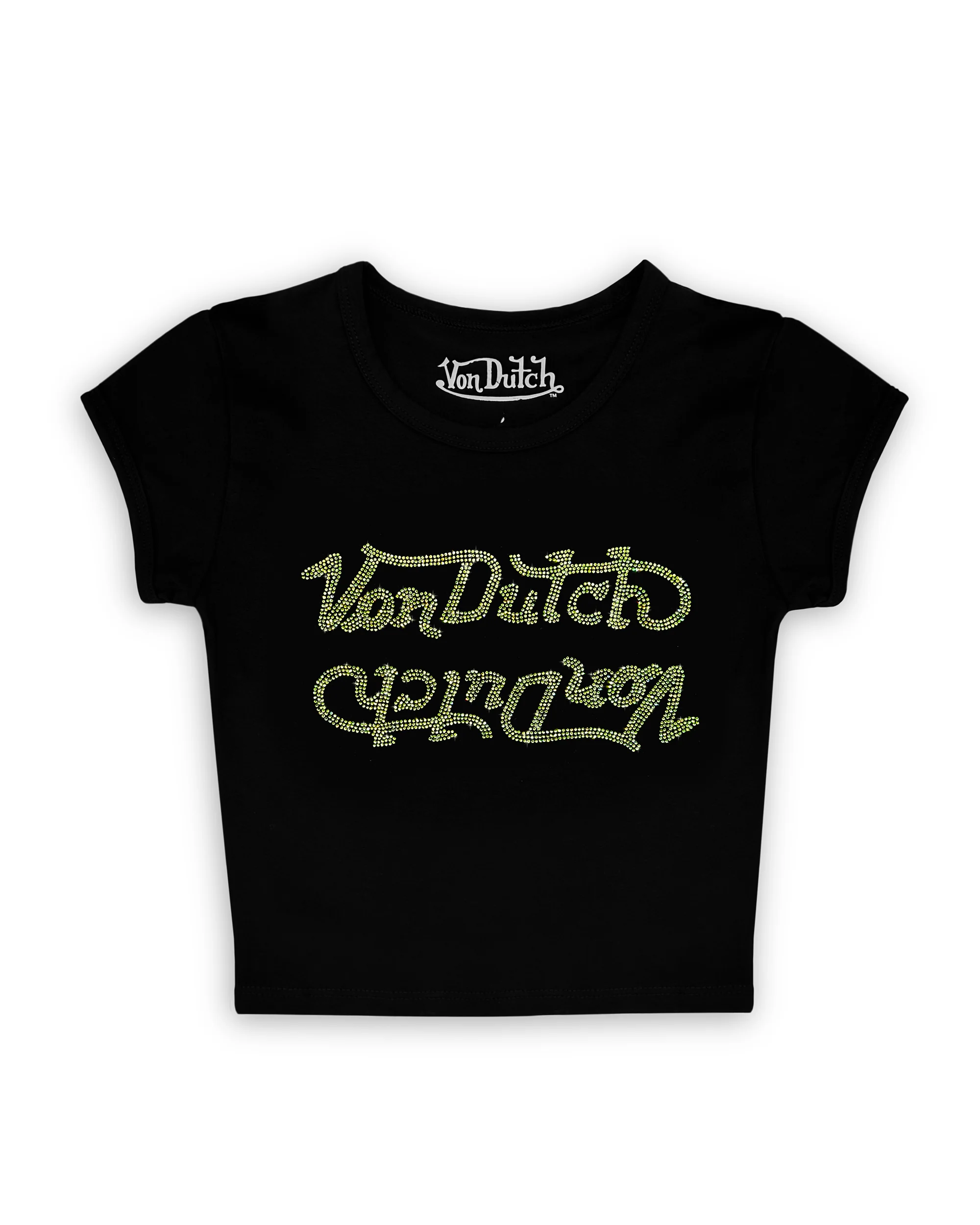 320-green-rhinestone-seeing-double-tee-1.webp Green Rhinestone Seeing Double Tee