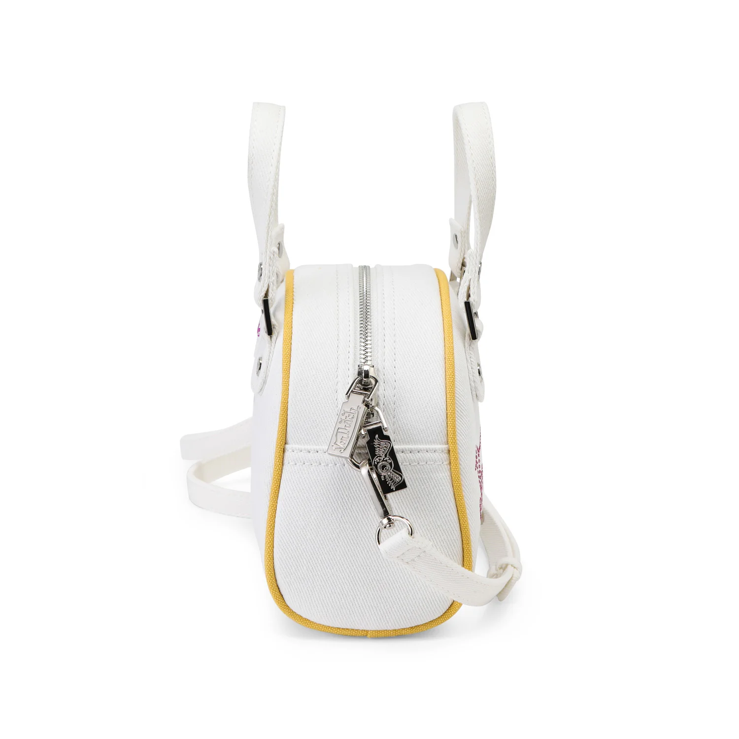 344-rhinestone-bowling-bag-white-denim-5.webp Rhinestone Bowling Bag - White Denim