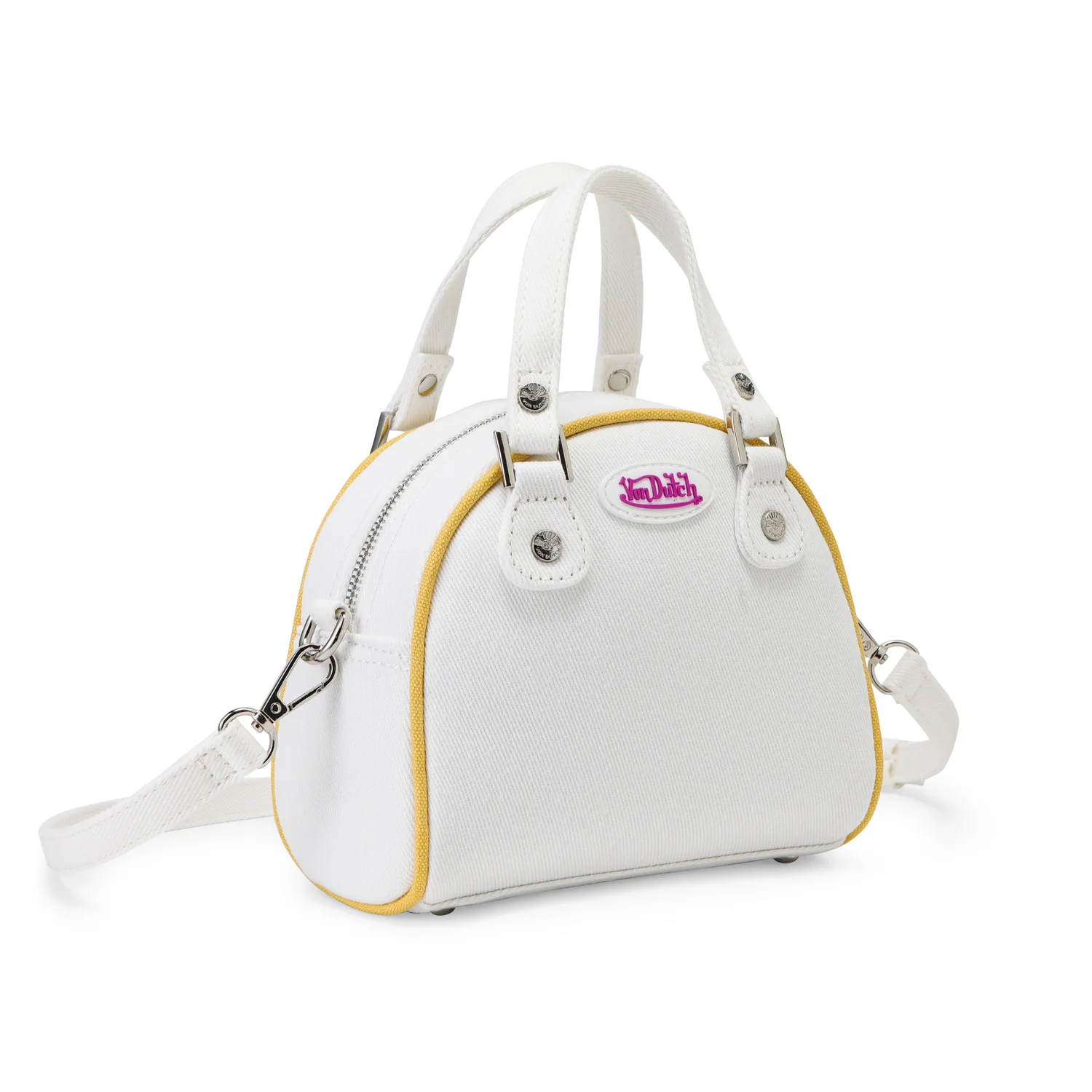 344-rhinestone-bowling-bag-white-denim-7.webp Rhinestone Bowling Bag - White Denim