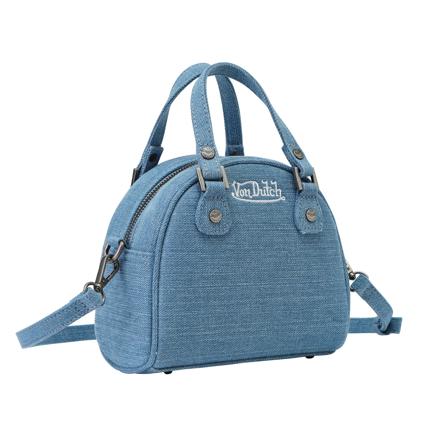 350-denim-patch-bowling-bag-light-denim-4.webp Denim Patch Bowling Bag - Light Denim