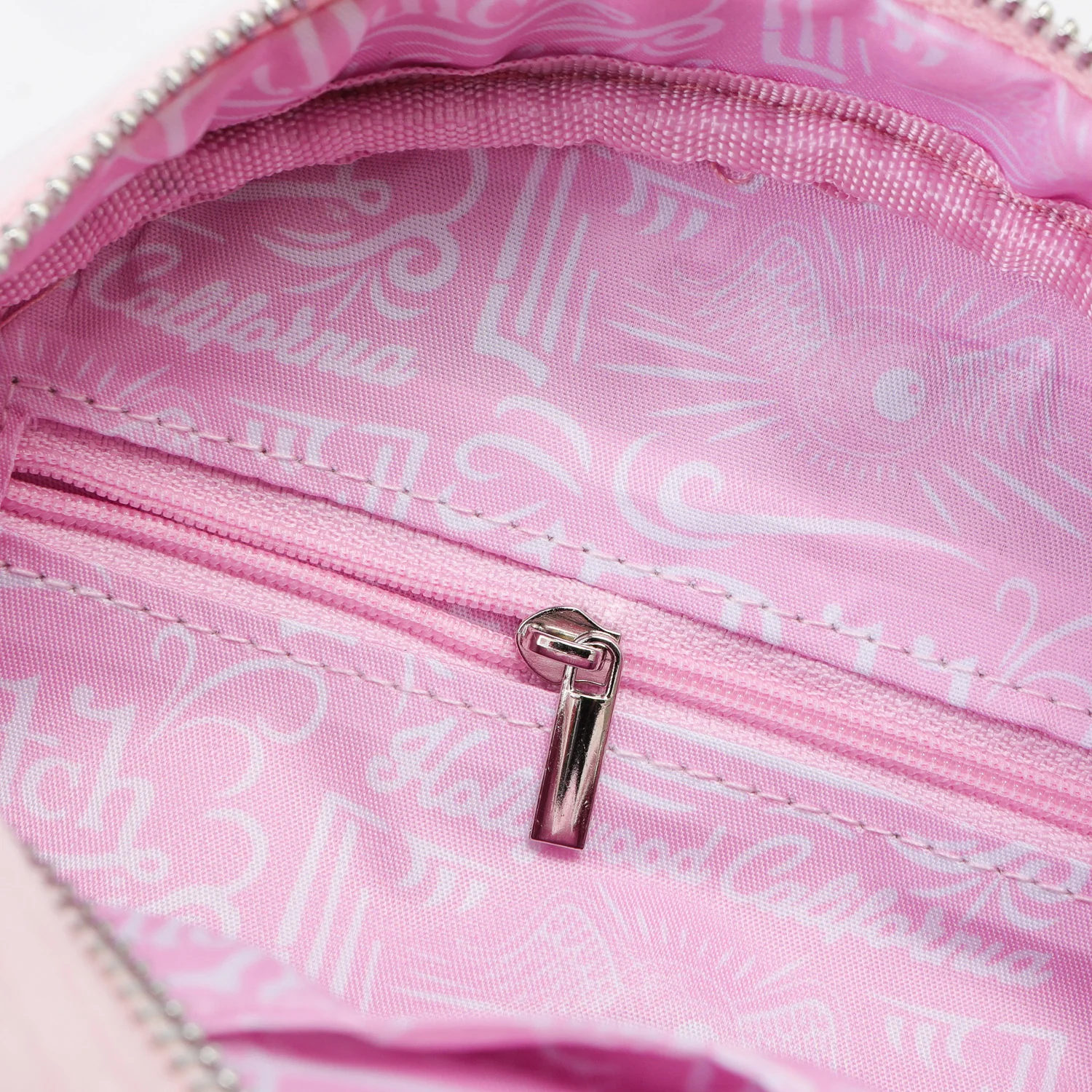 353-velour-rhinestone-bowling-bag-baby-pink-8.webp Velour Rhinestone Bowling Bag - Baby Pink