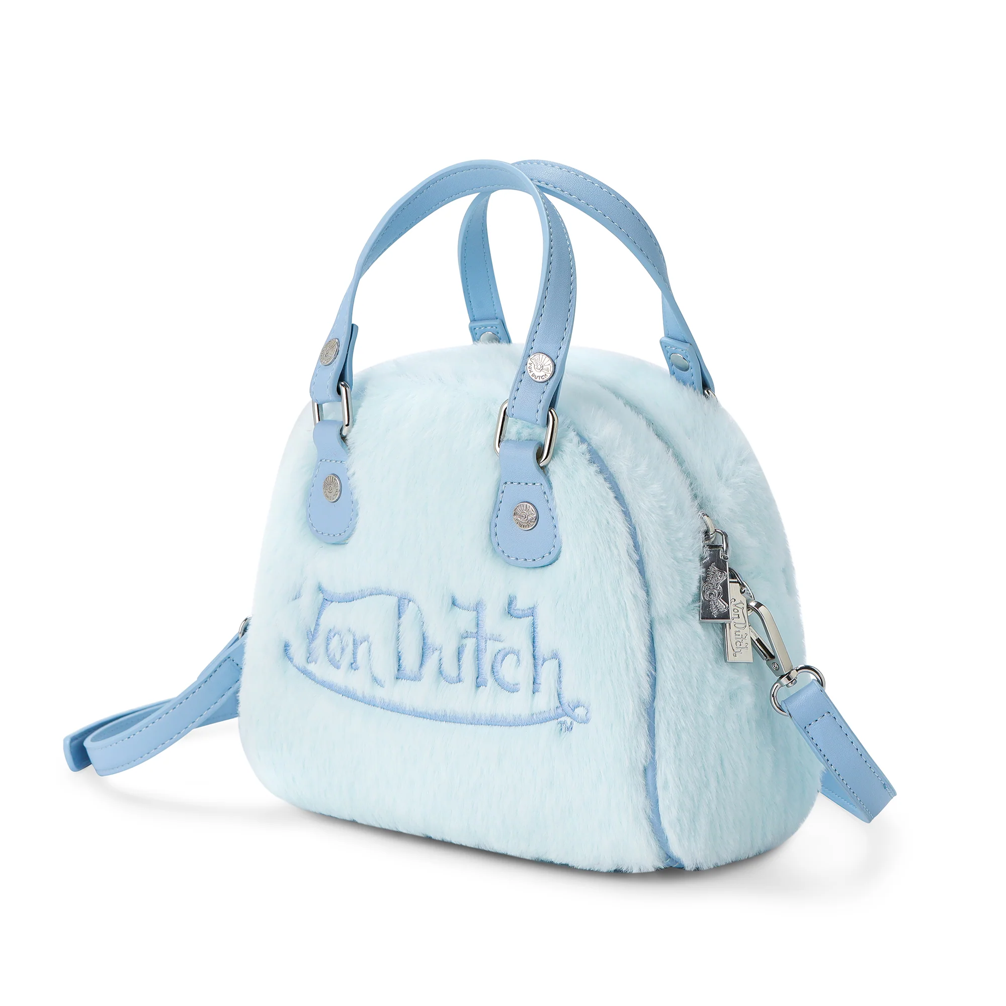368-baby-blue-furry-bowling-bag-2.webp Baby Blue Furry Bowling Bag