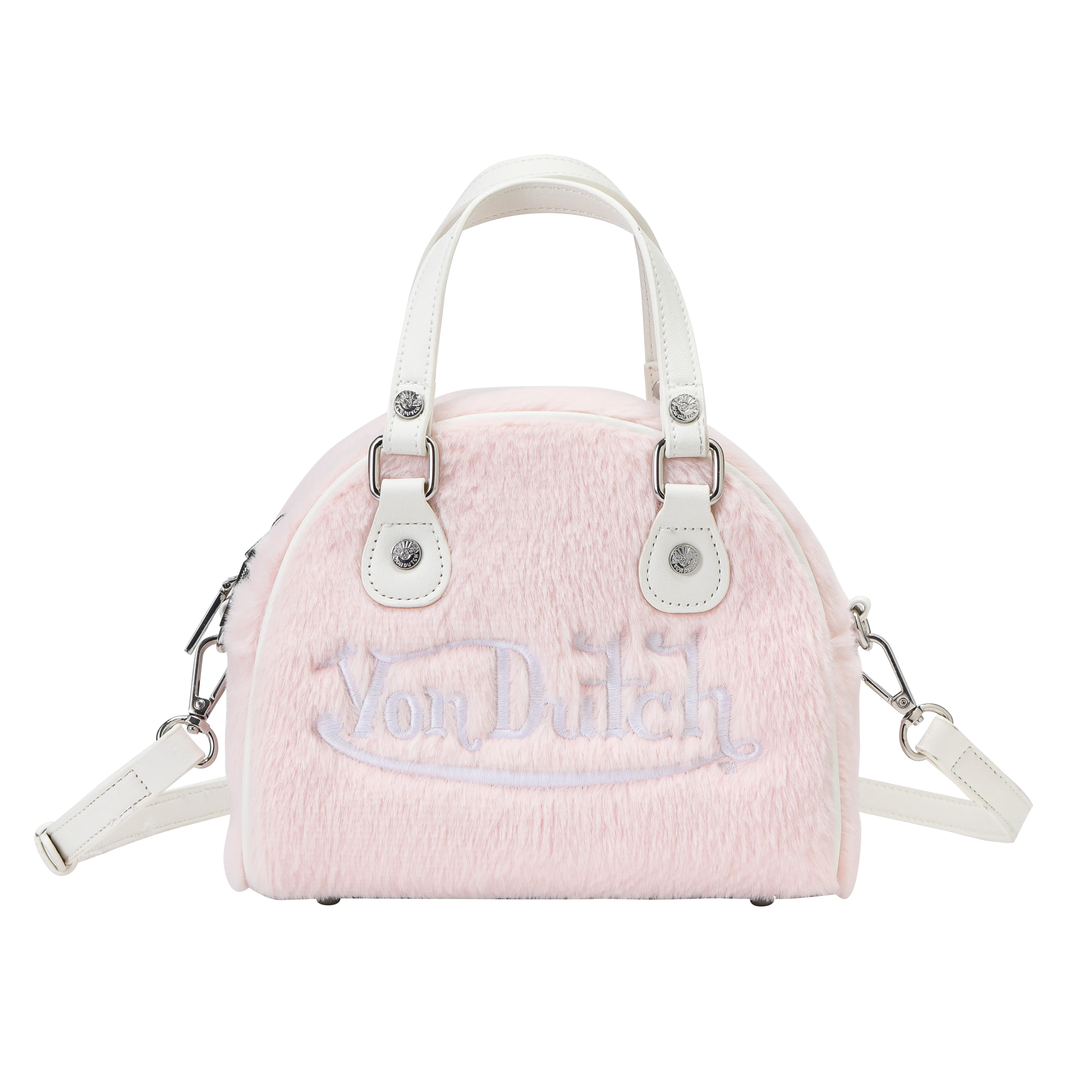 389-baby-pink-furry-bowling-bag-1.webp Baby Pink Furry Bowling Bag