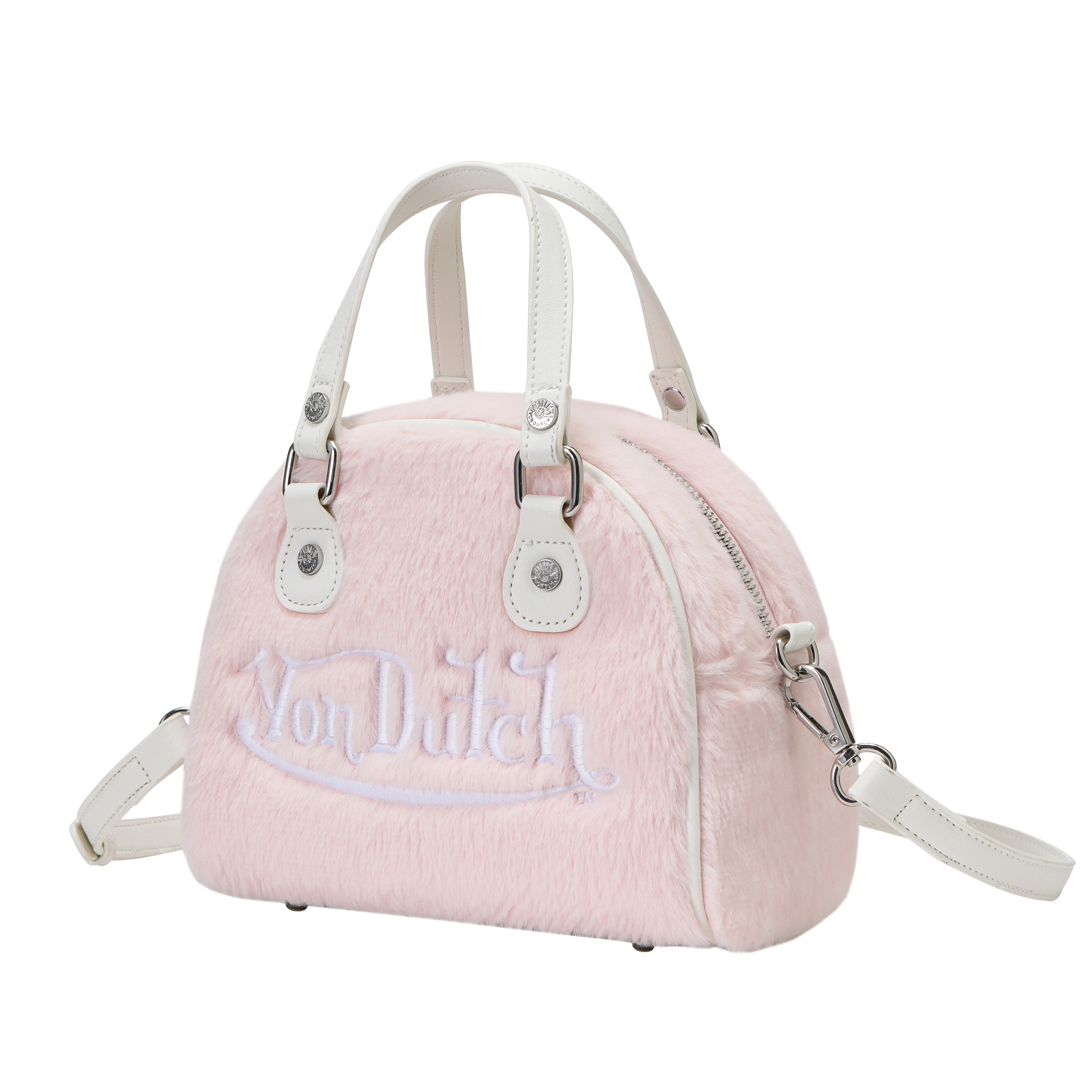 389-baby-pink-furry-bowling-bag-2.webp Baby Pink Furry Bowling Bag