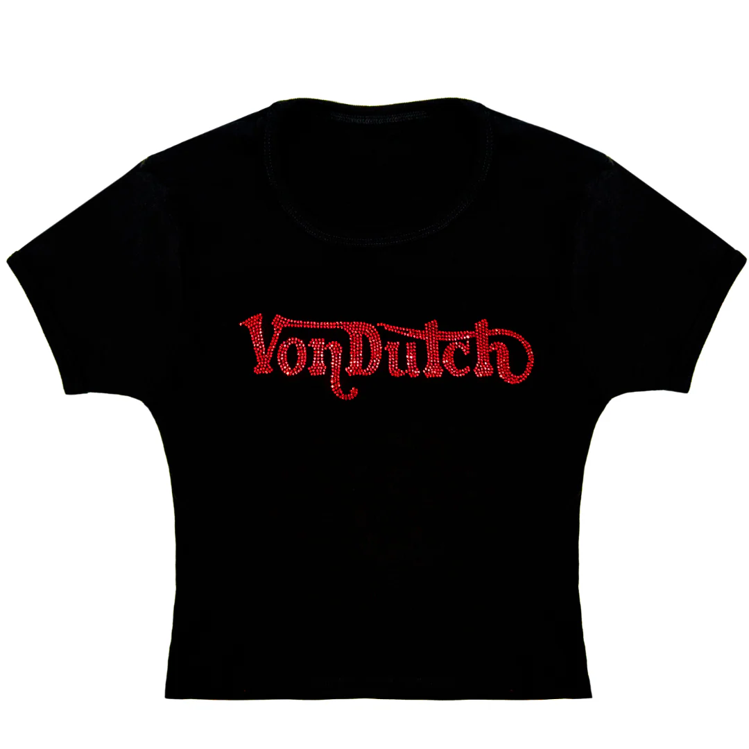 39-von-dutch-black-red-ranch-logo-rhinestone-baby-tee-1.webp Von Dutch Black & Red Ranch Logo Rhinestone Baby Tee
